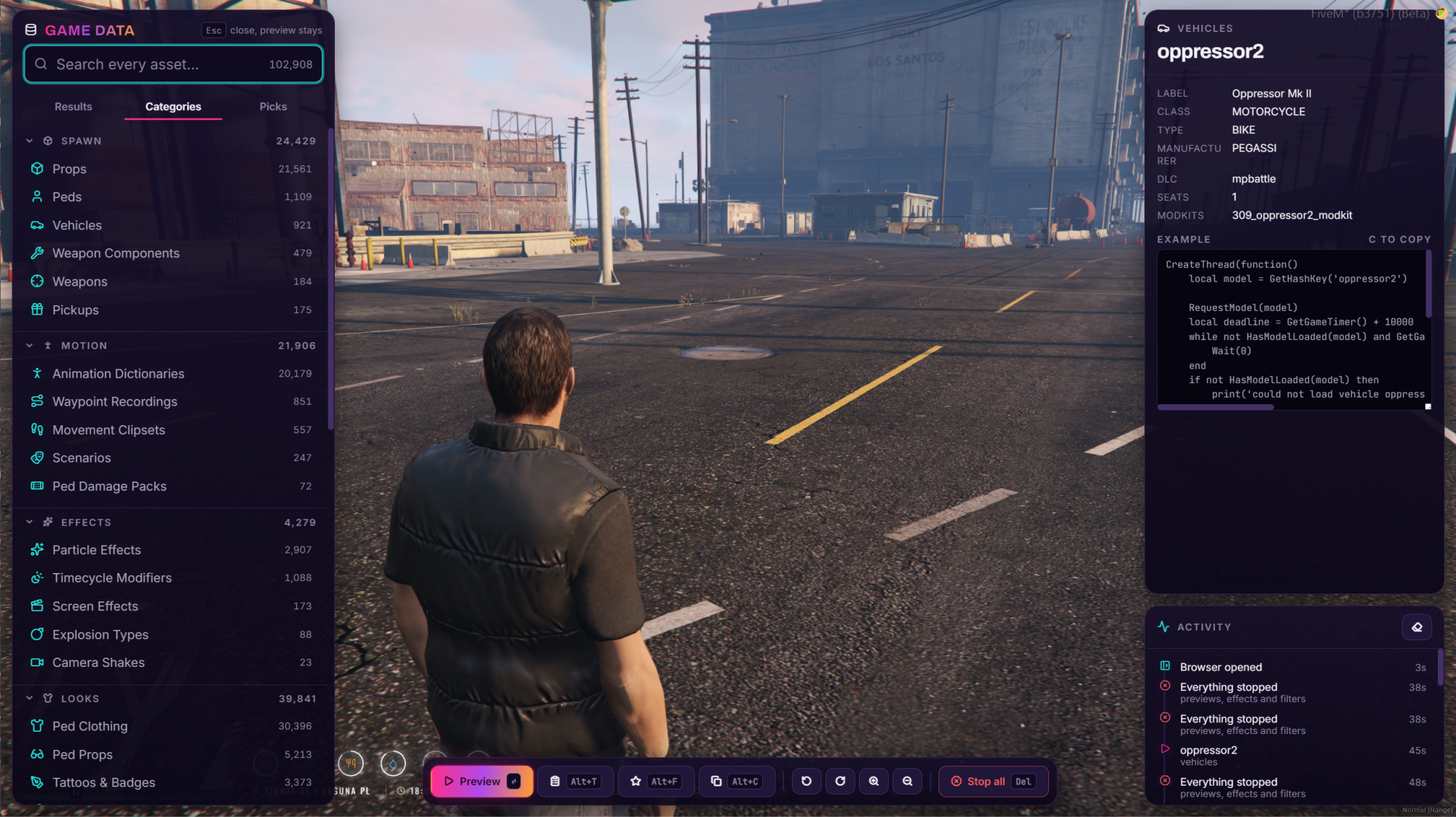 Game Data Browser - Must have tool for every FiveM developer - search & live-preview 453,528 assets