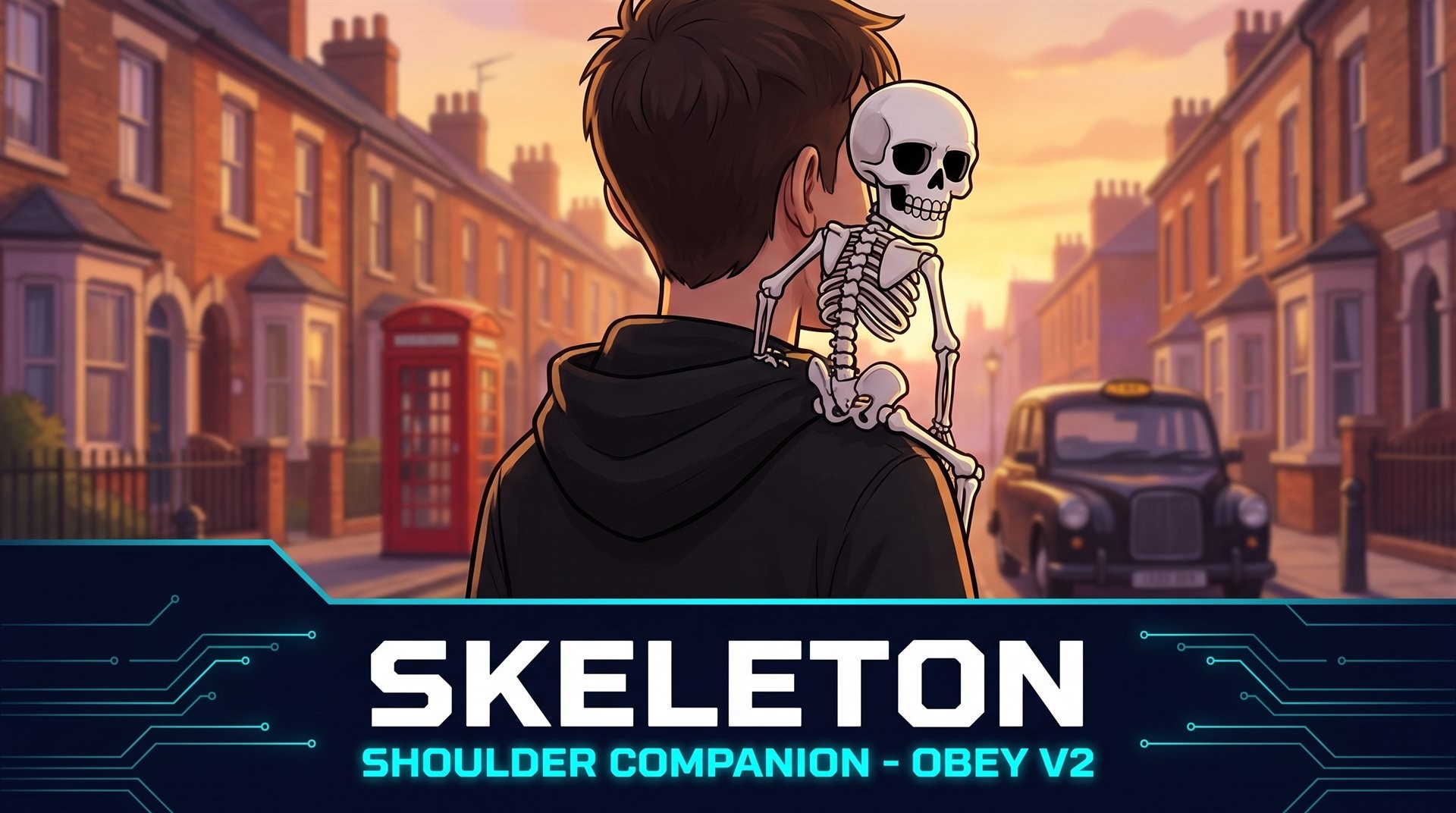 Shoulder Companion - Skeleton