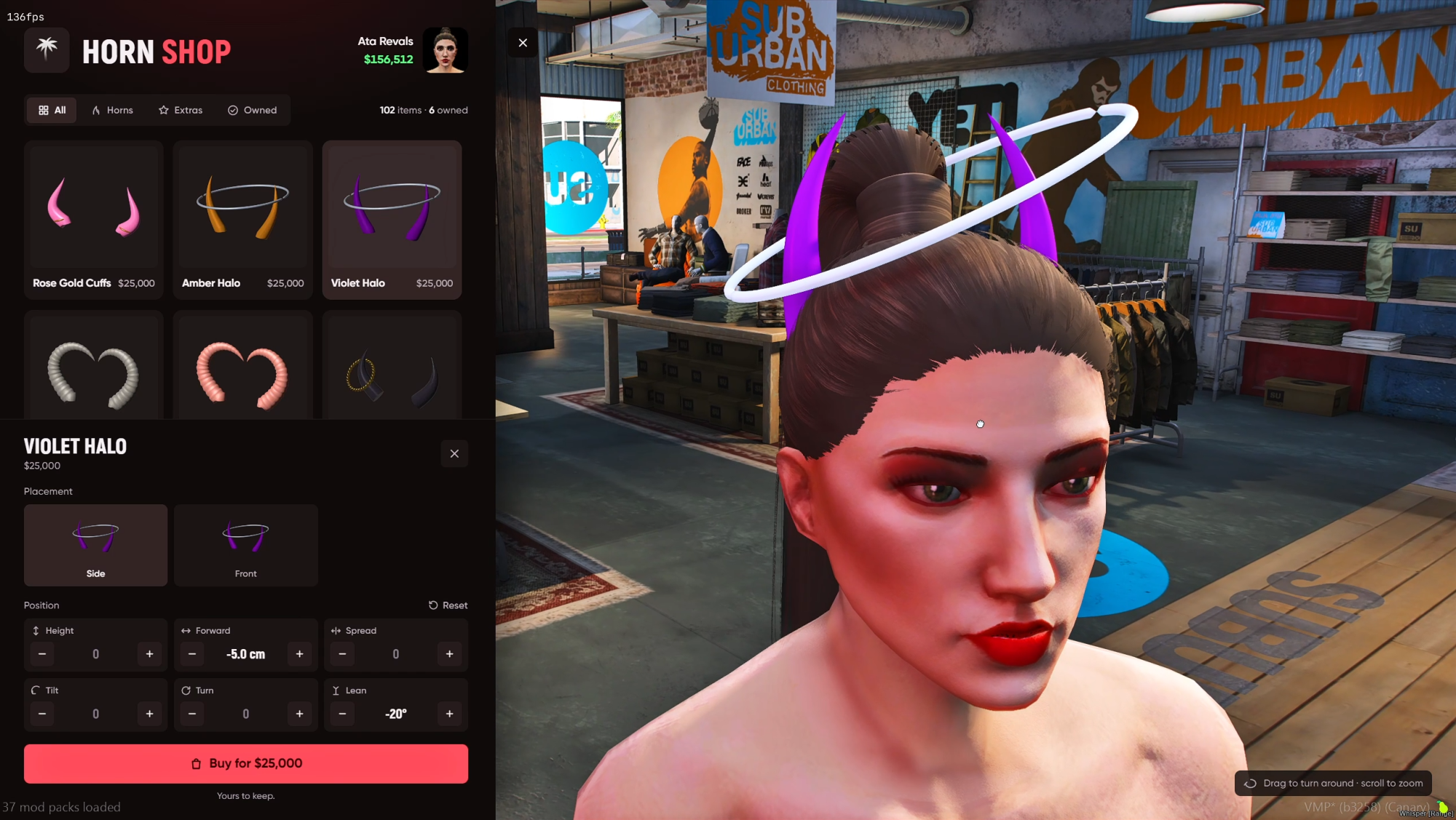 [Head Horns Shop] ESX QBCore {OPEN}