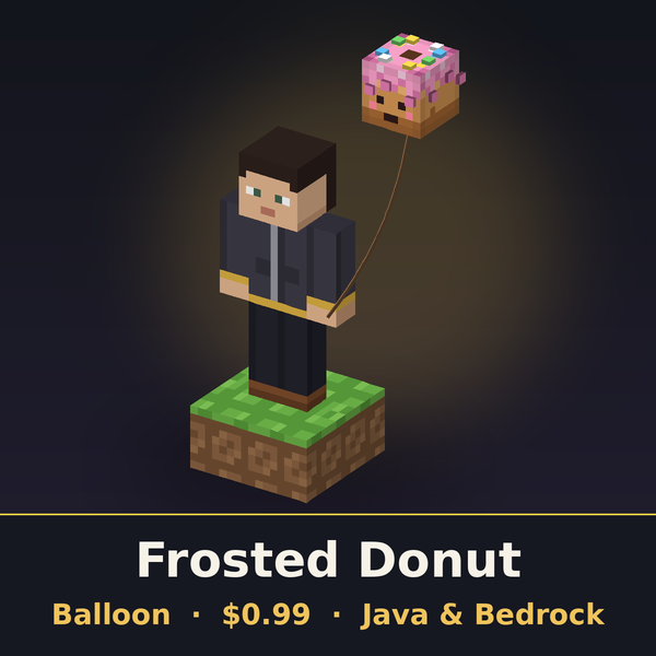 Frosted Donut Balloon