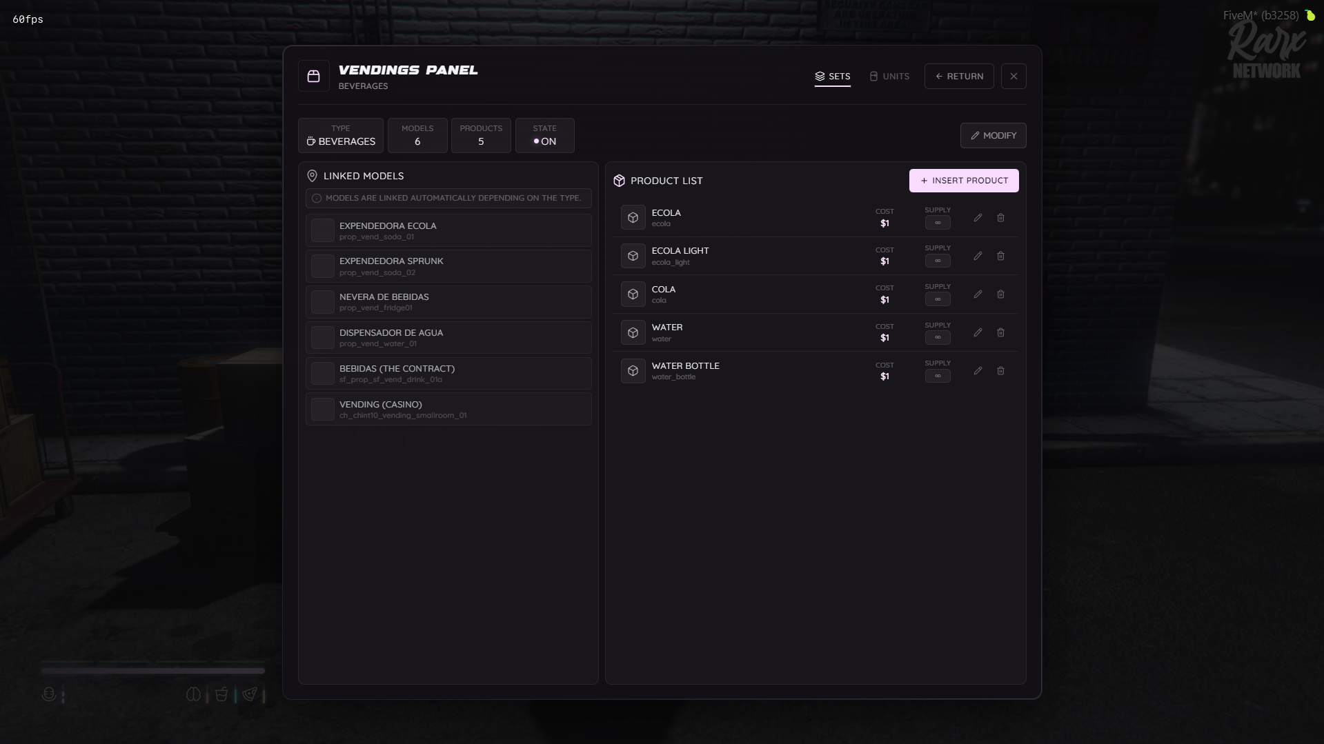 [ QBCore | ESX | QBox ] Rarx Vending Machines