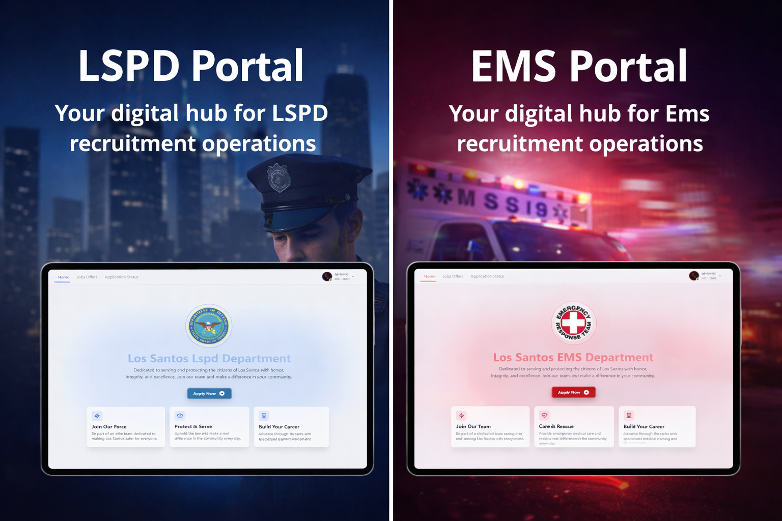 LSPD/EMS PORTAL BUNDLE