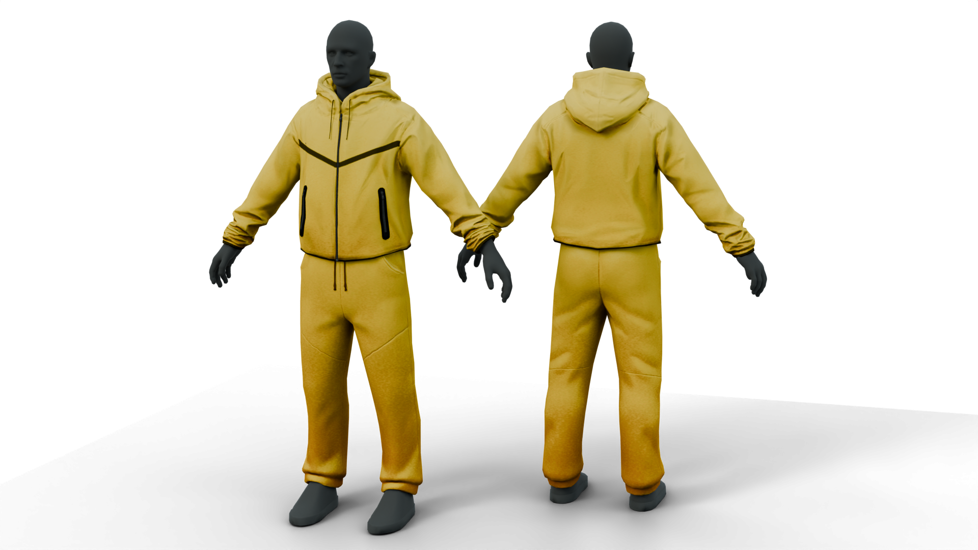 Tracksuit Crevis FiveM 3D Clothing Assets – Outfit-Vorschau 3