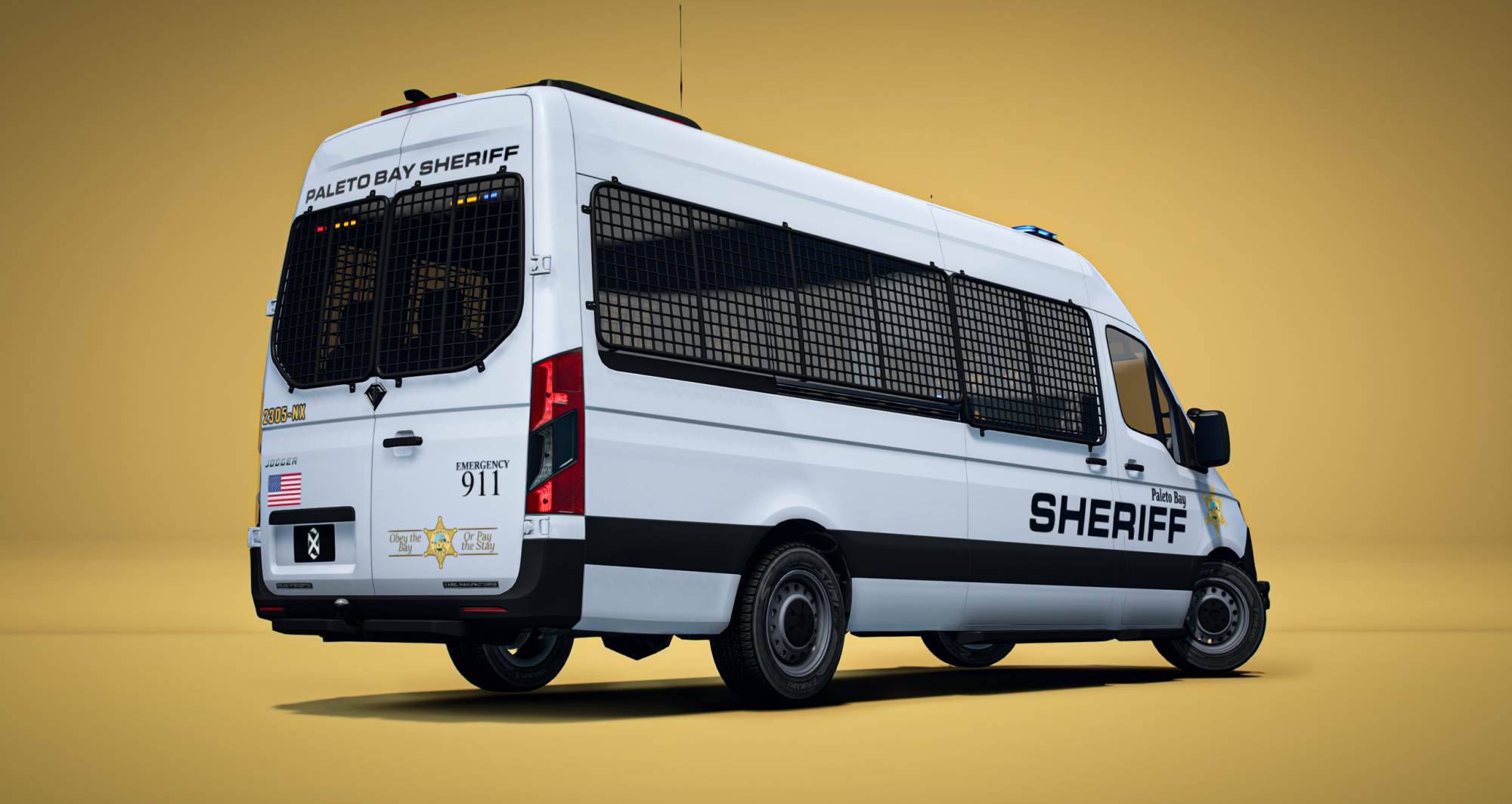 Benefactor Jogger Prisoner Transport and Riot Van Bundle (2026)