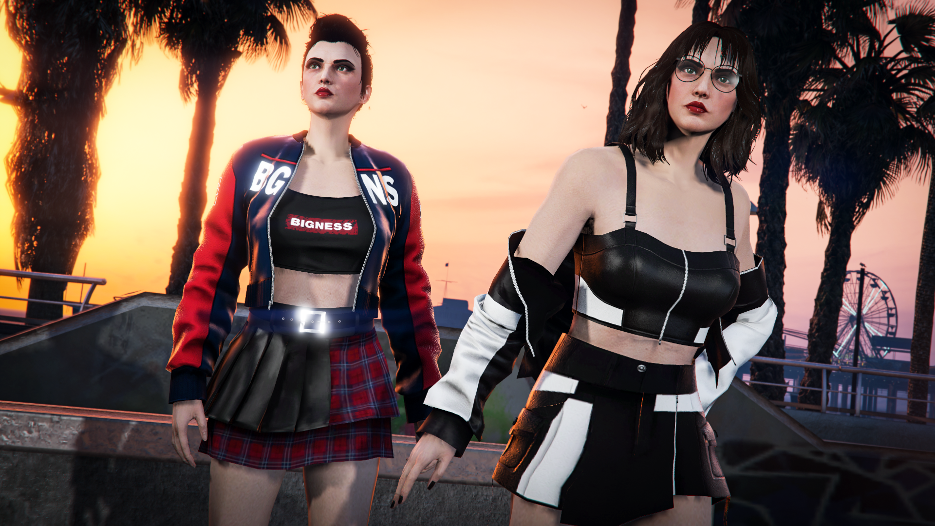 Female Techwear Clothing Pack