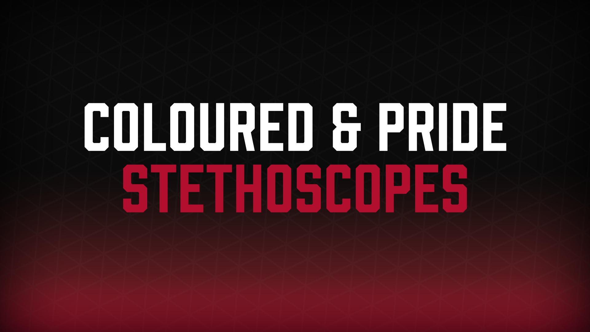 Coloured + Pride Flag Stethoscopes