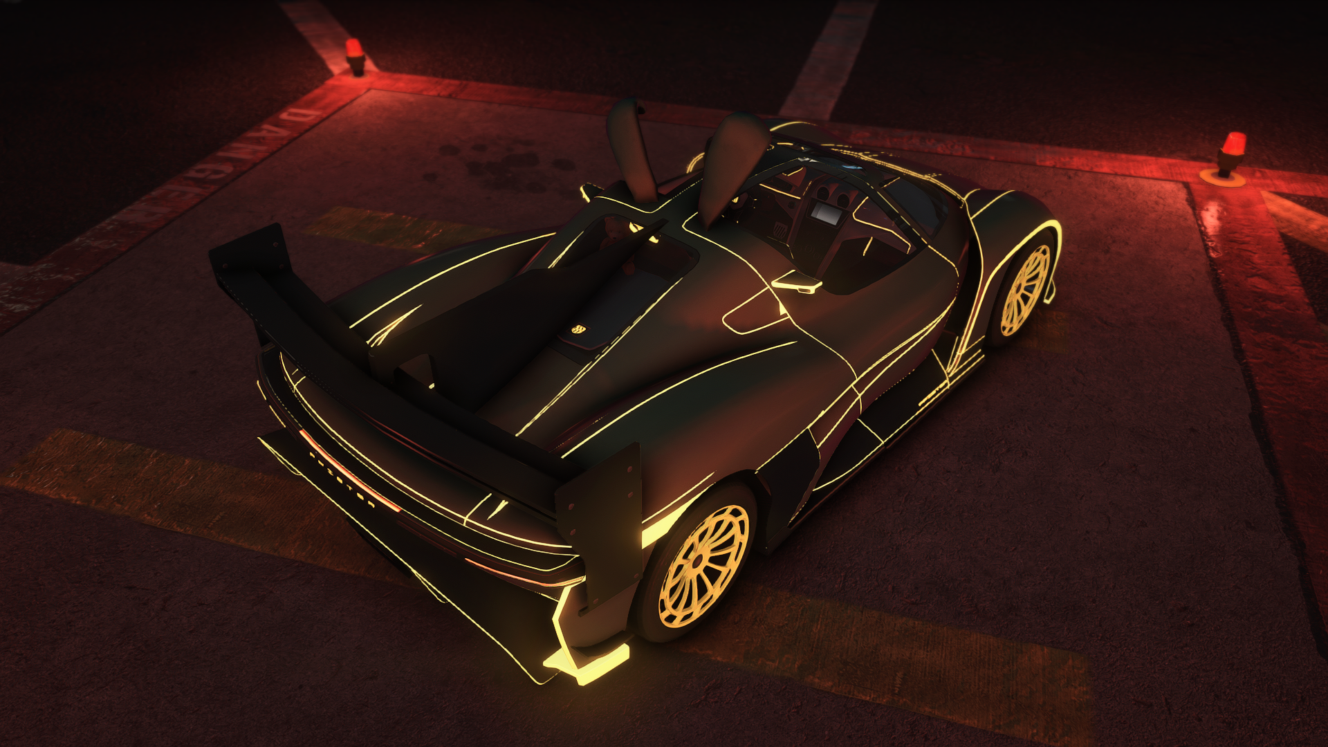 Pfister Xtreme SFI (Animated Lights / Neon Car)