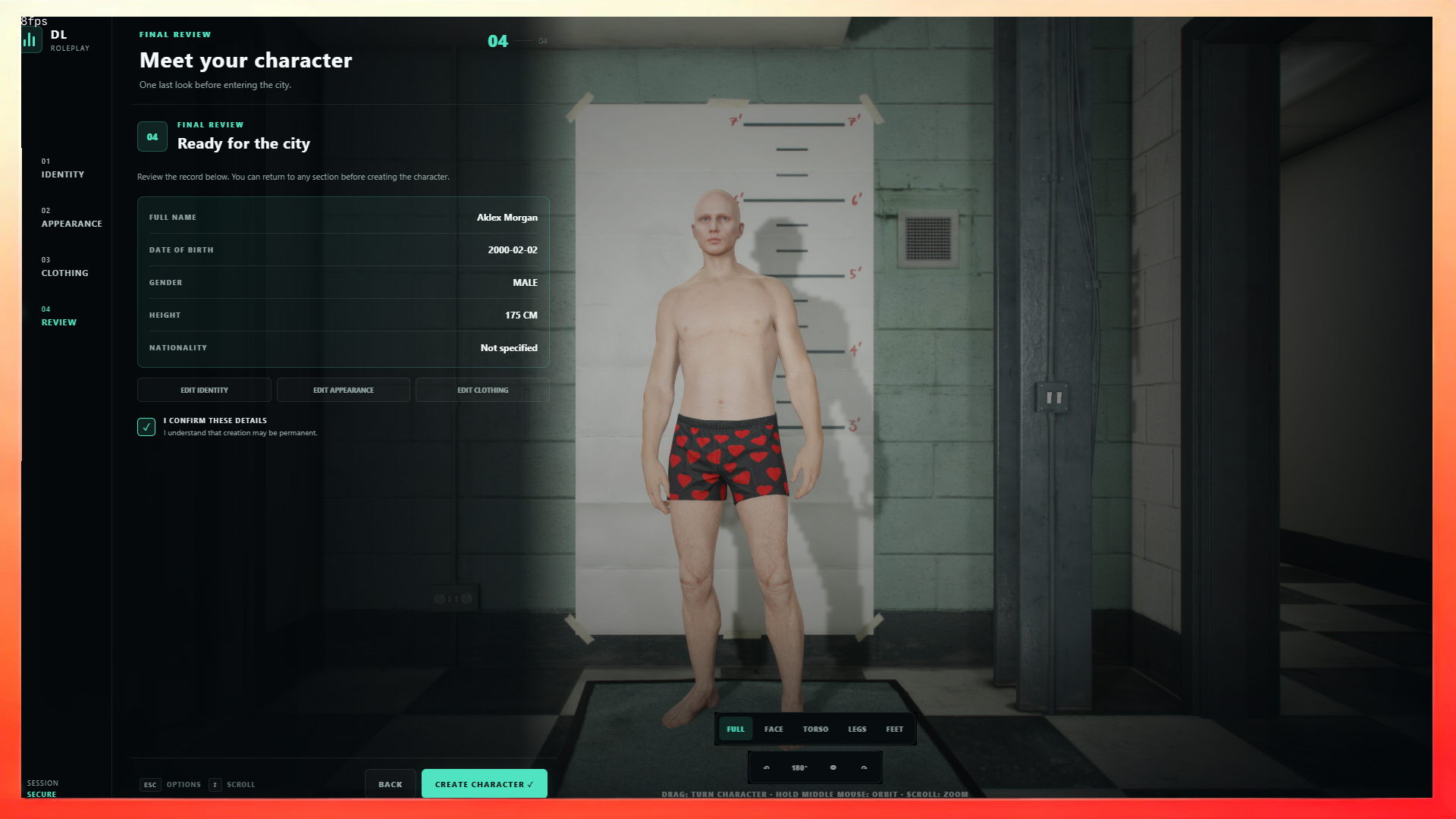 [ESX][QBCore][Qbox] Character Creator