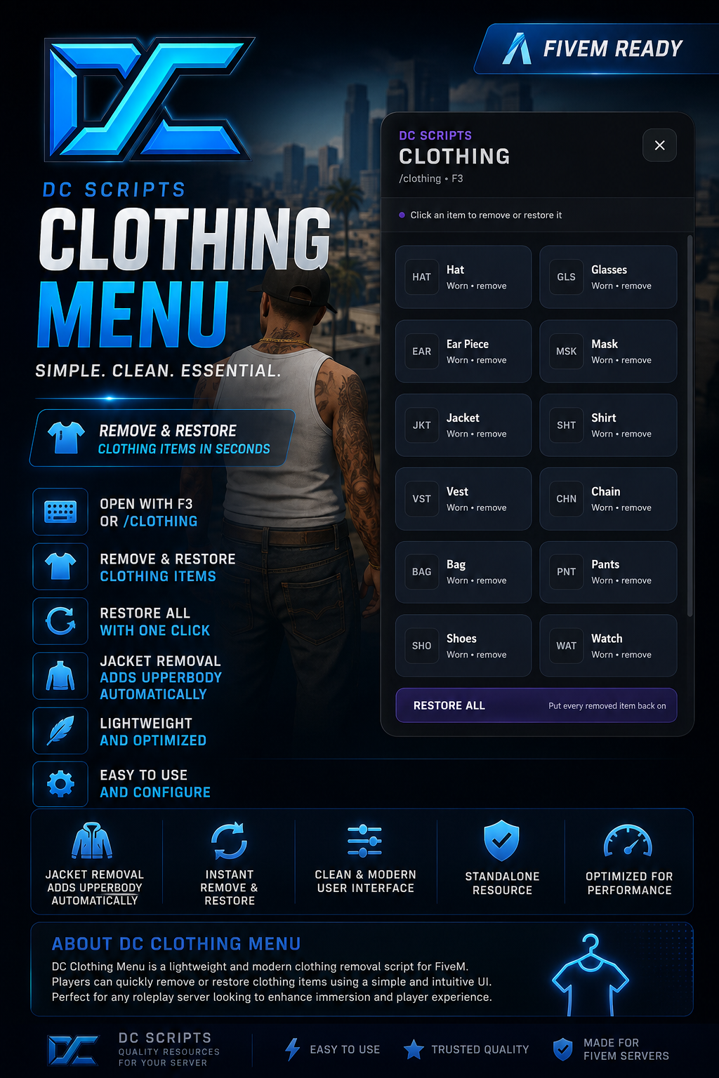 Dc-ClothingMenu