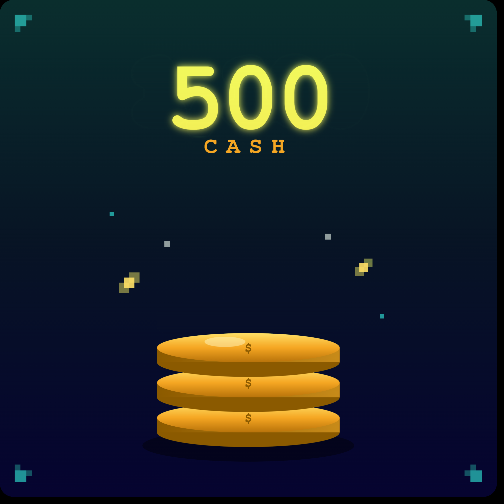 500 Cash