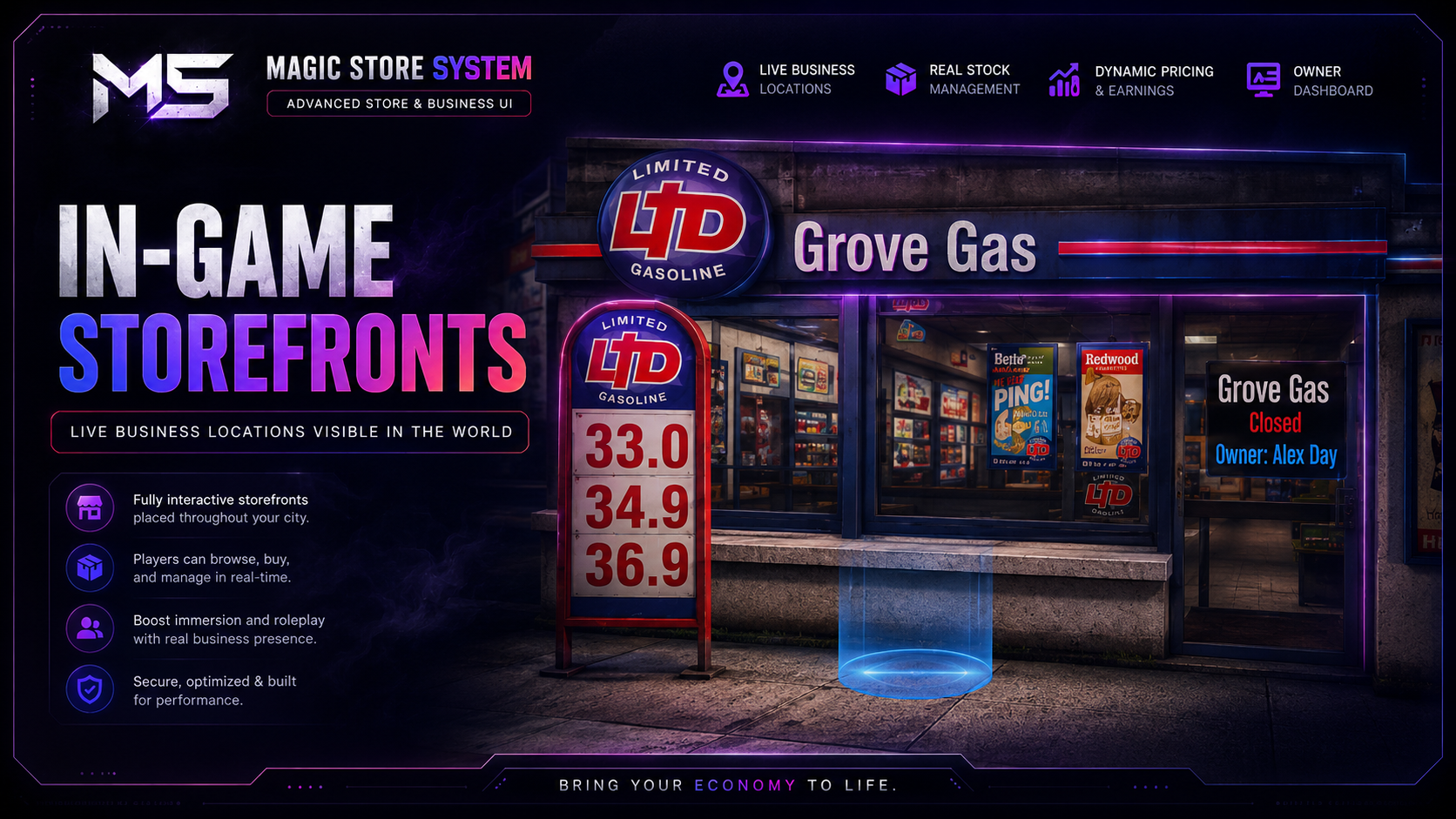 Magic Player Owned Stores