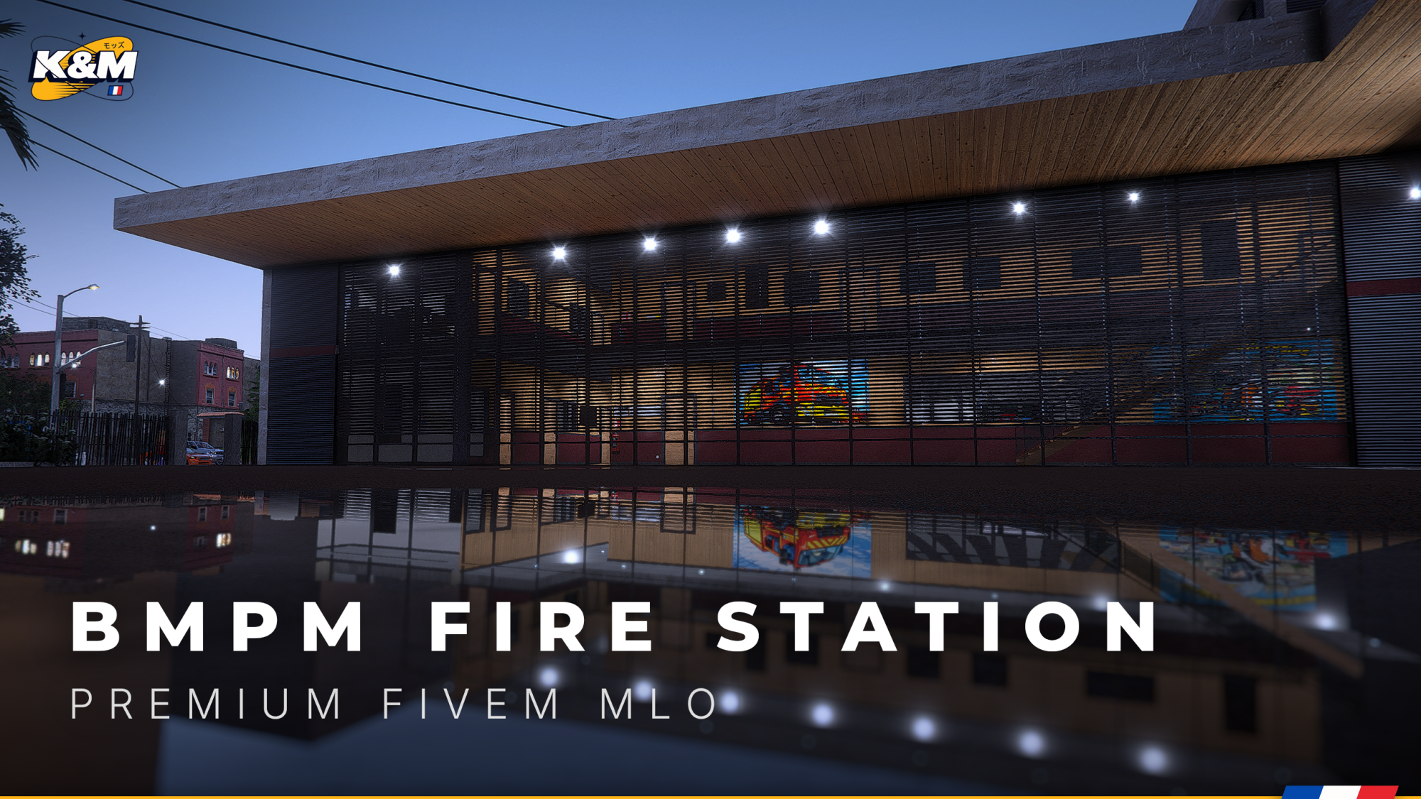 BMPM Fire Station | Caserne de pompiers du BMPM