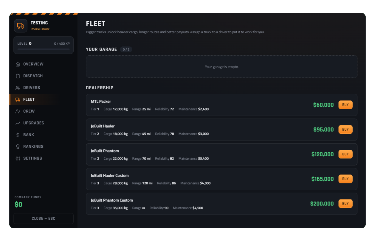 RCD Trucking (FREE)