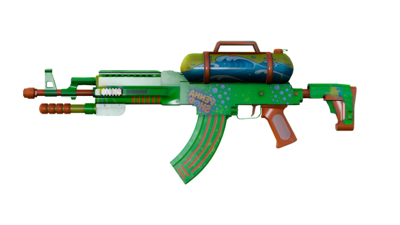 Assault Rifle Mk2 Aqua