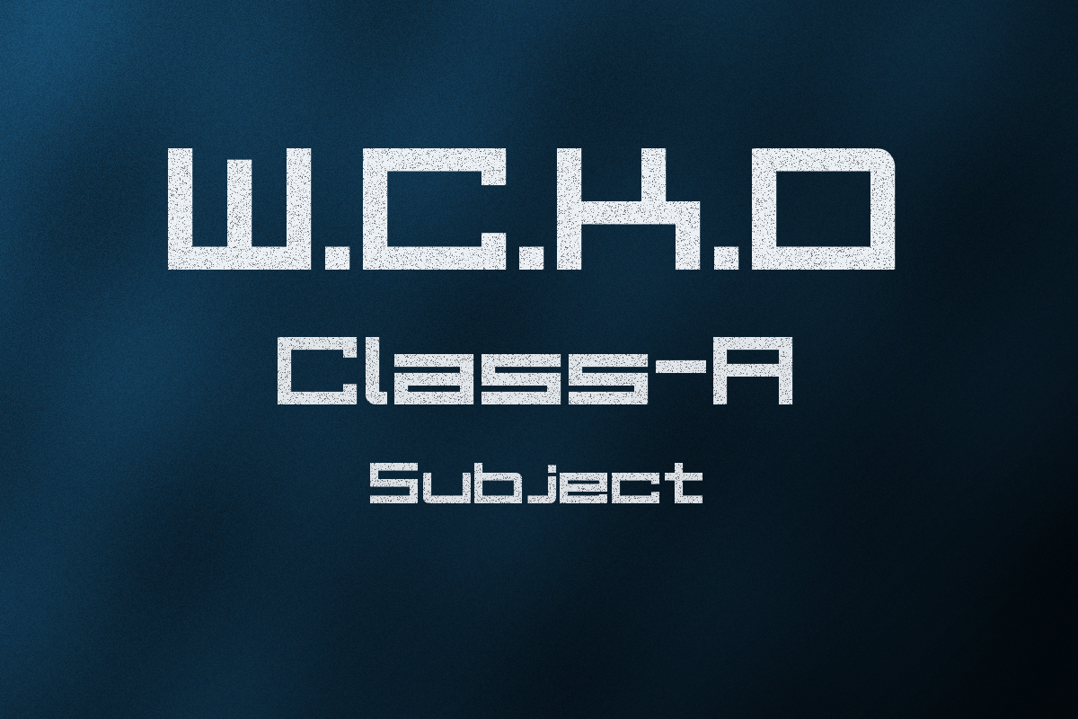 WCKD Class-A Subject