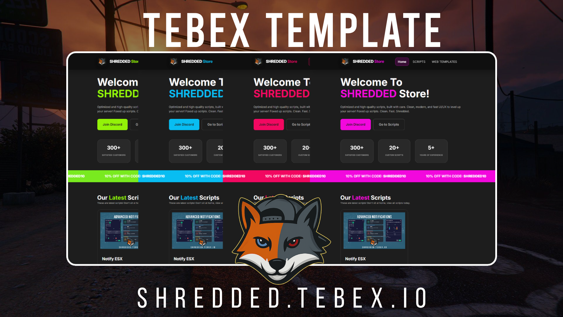 TEBEX TEMPLATE