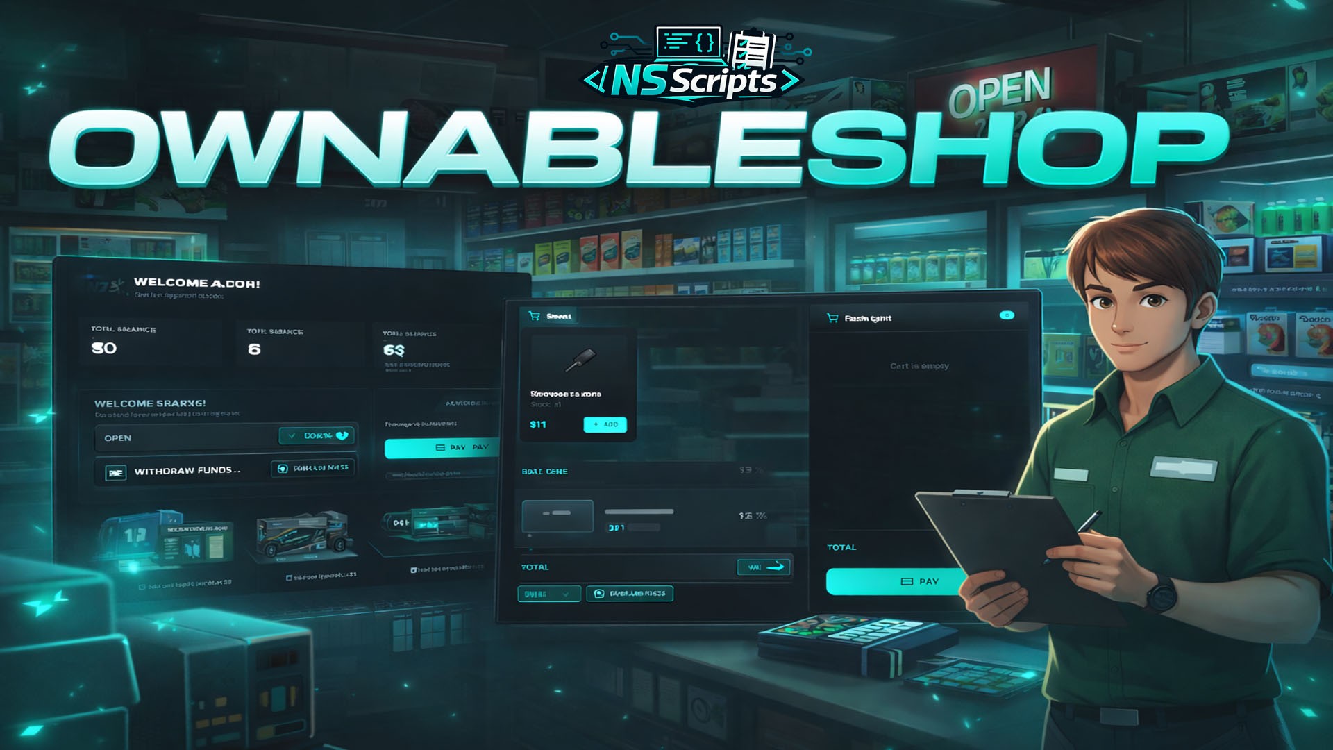 Advanced Player Owned Shop