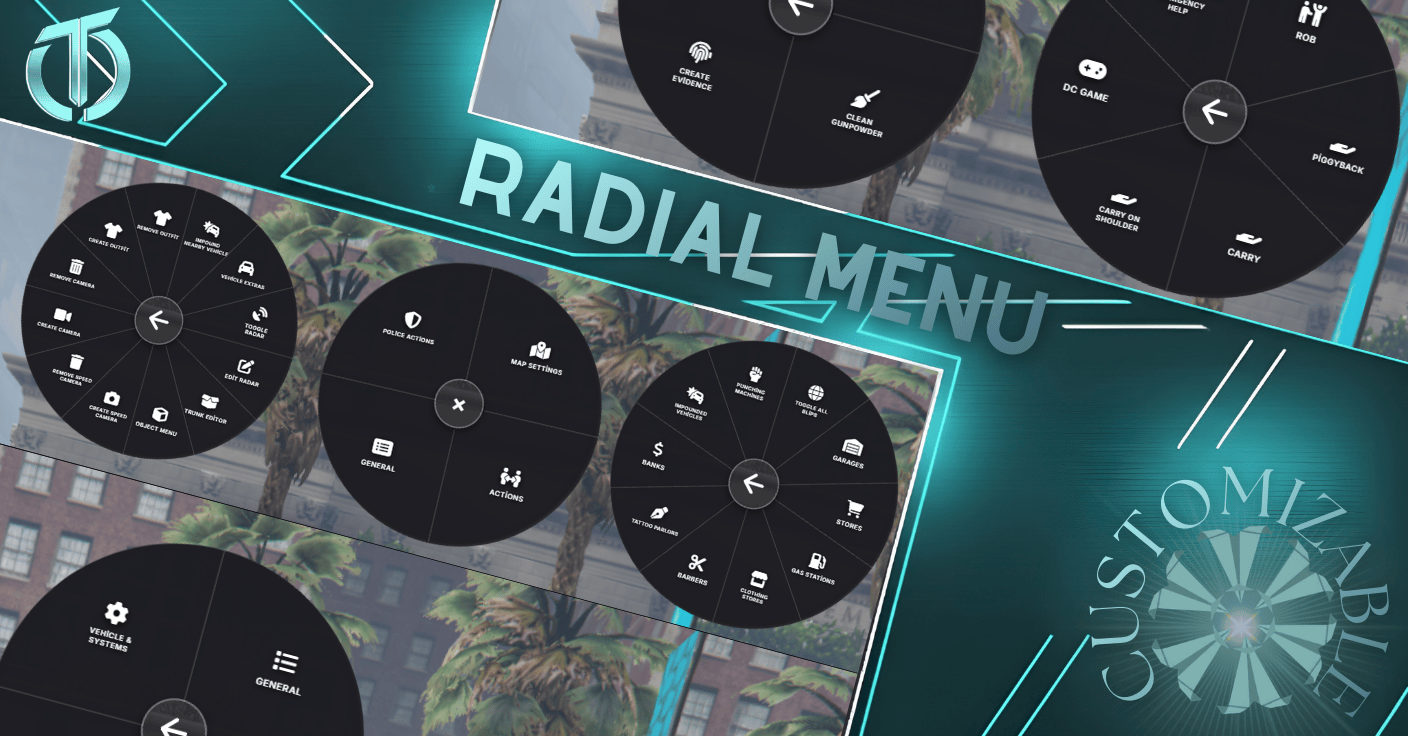 RADIAL MENU [QB-QBX-ESX] [OPENSOURCE]