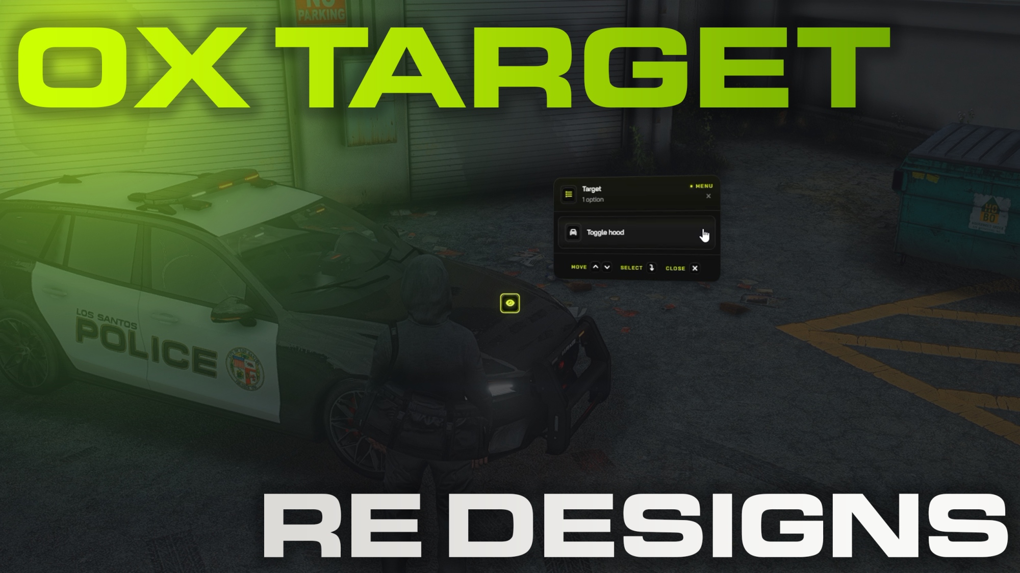 OX TARGET REDESIGN (OPEN SOURCE)