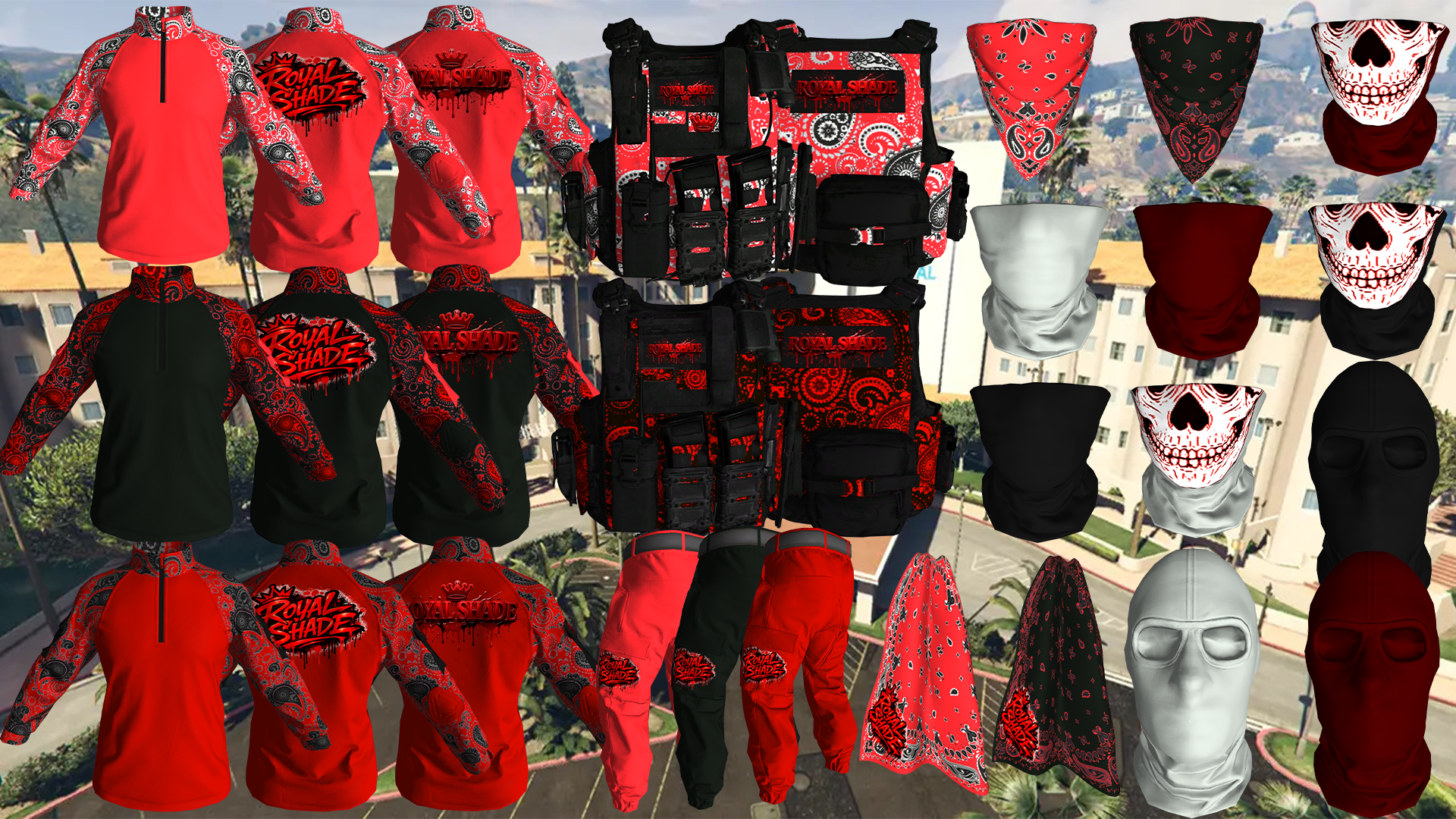 Royal Shade StrikeTeam Clothing Uniform 2 [M+F] FiveM