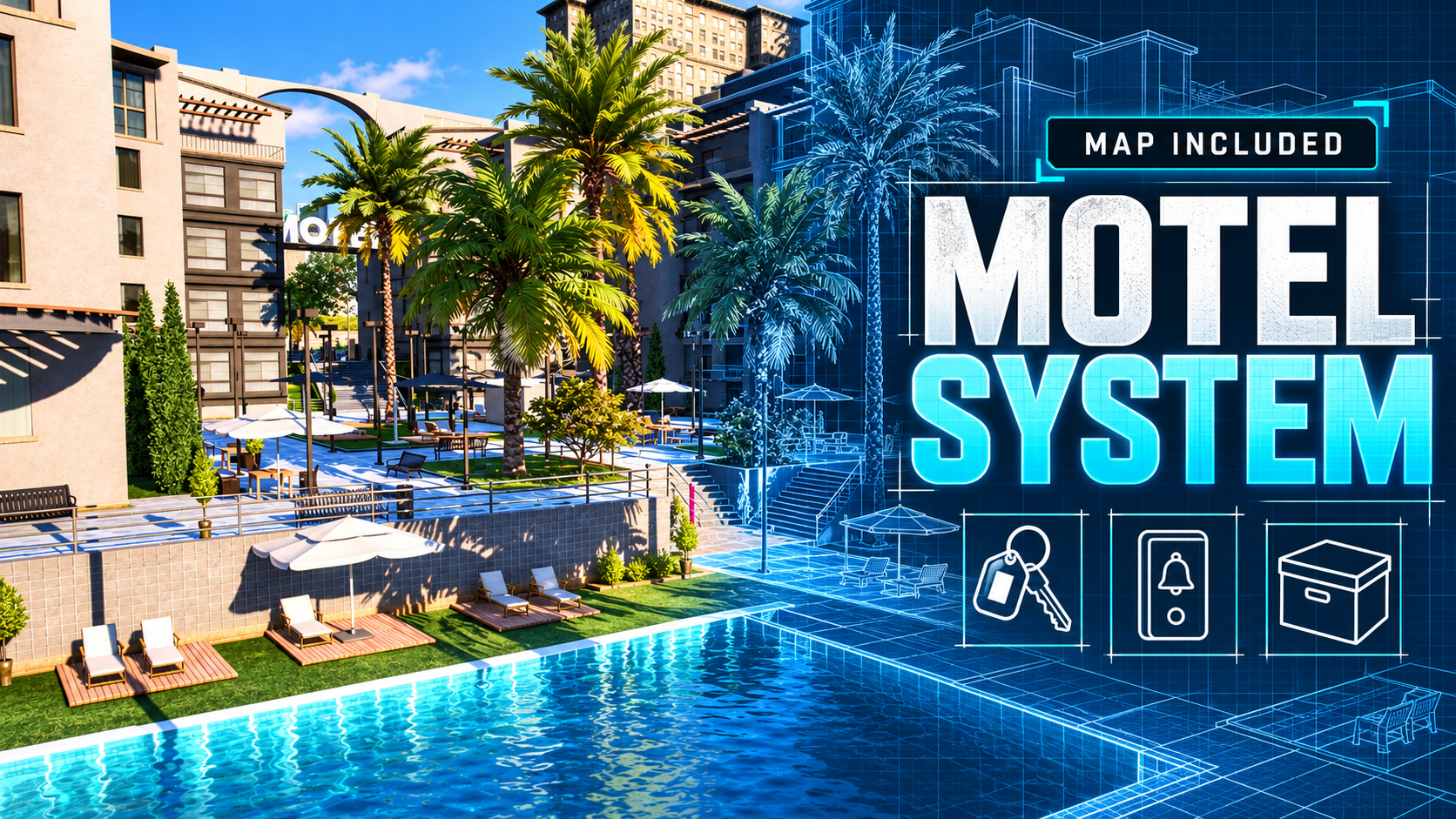 Motel System + Map | Rooms, Guests & Storage — 1