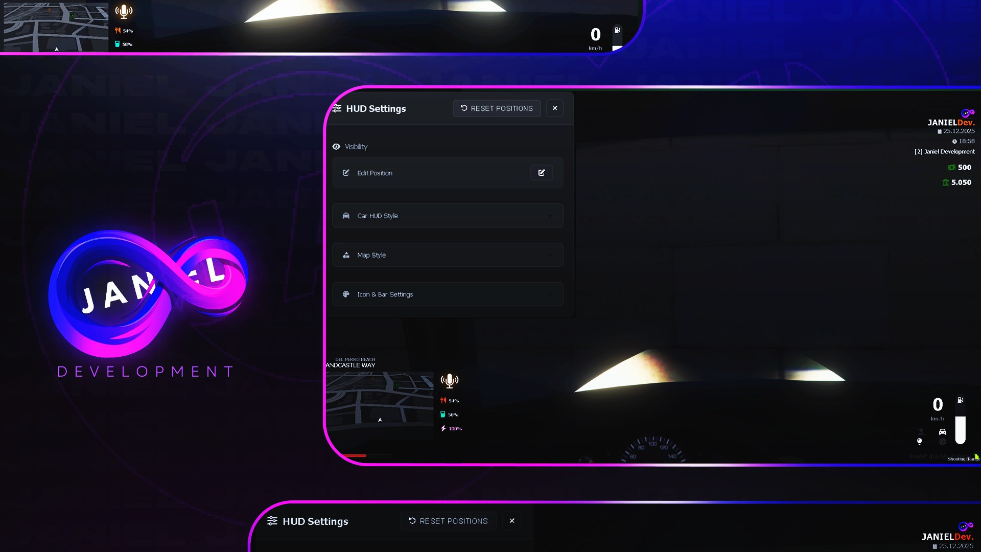 Customizable Hud