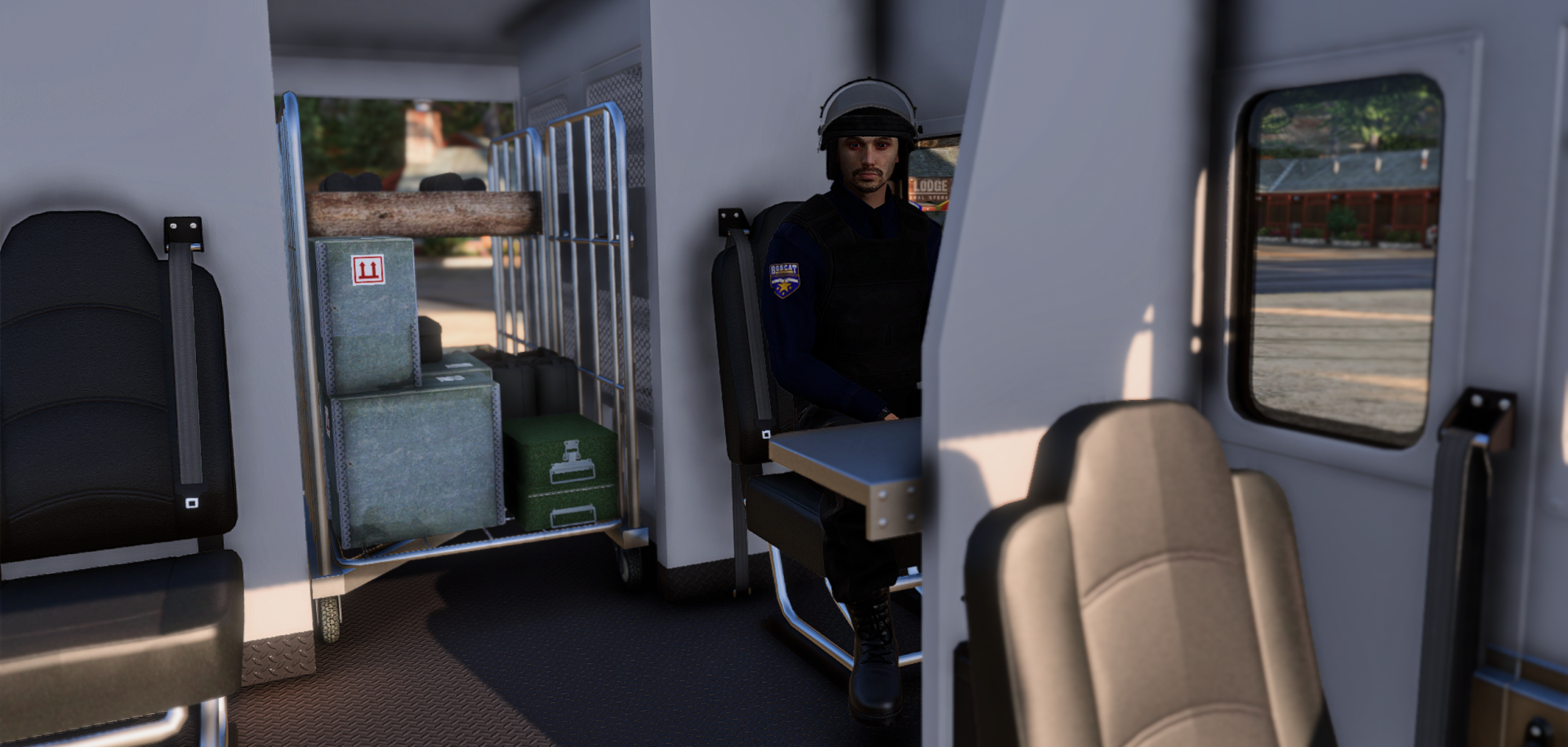 Bravado Bison 45XD Armored Bank Truck CIT