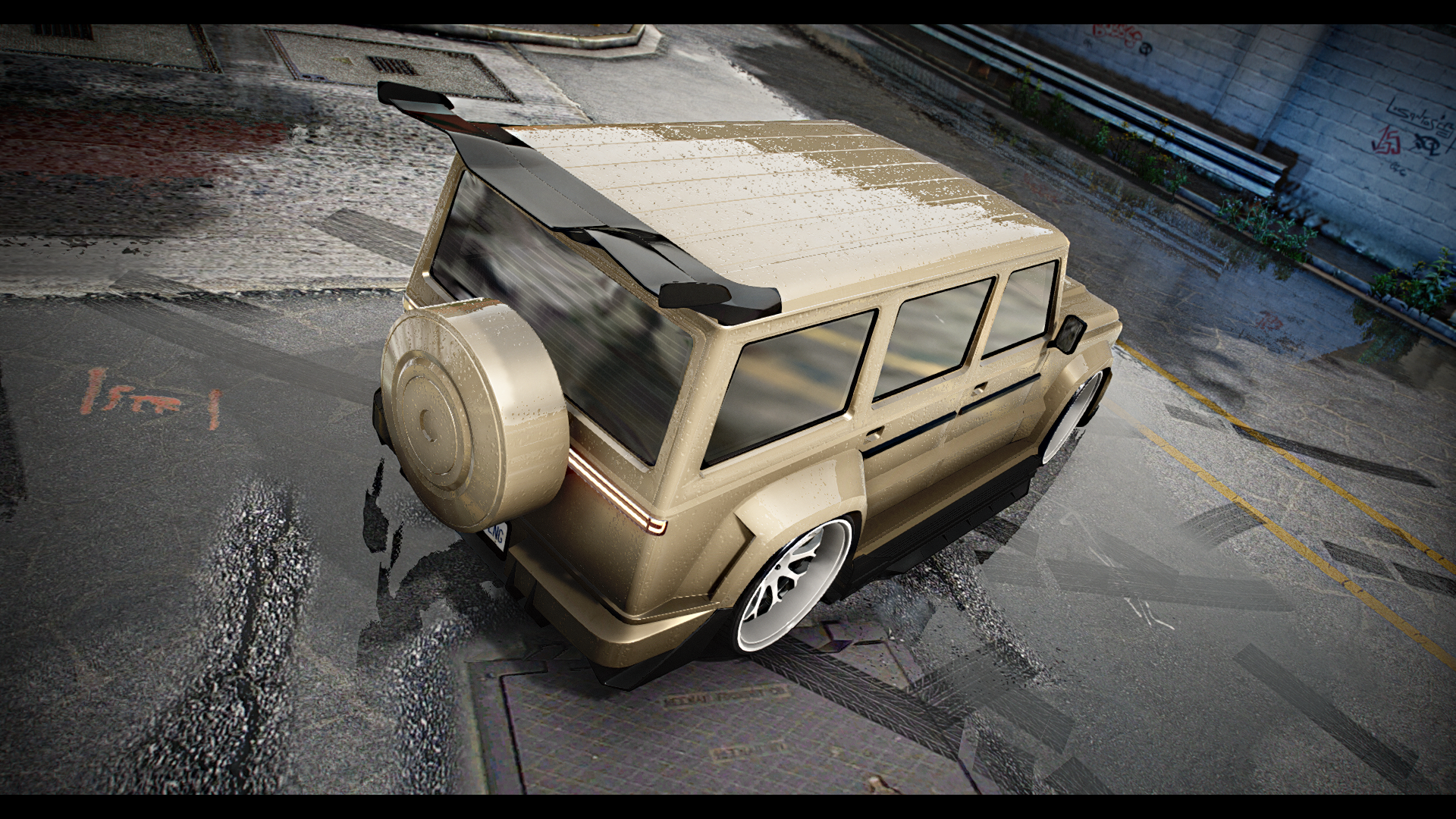 Benefactor Dubsta CTX arrière