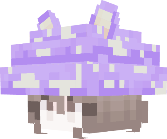 Purple Mushroom Hat