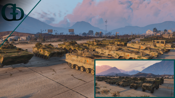 Chinese Vehicle Prop Pack