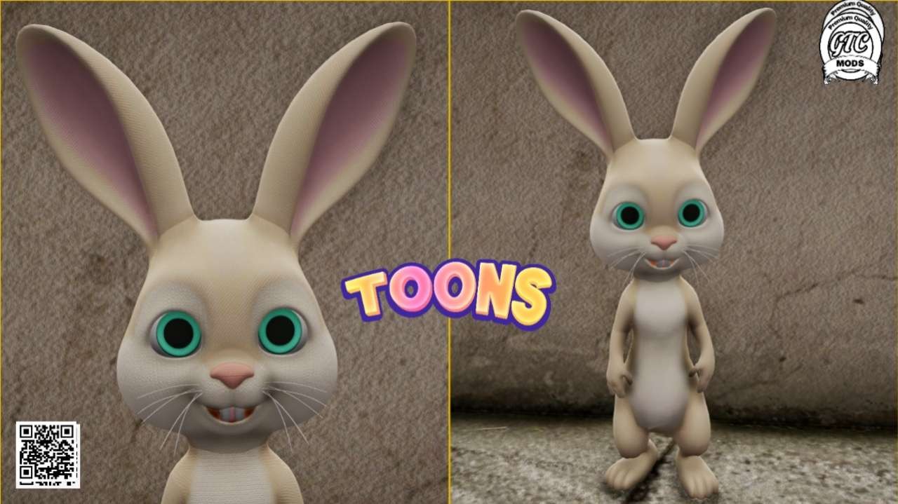 Cute Mini Bunny Ped (Fivem)
