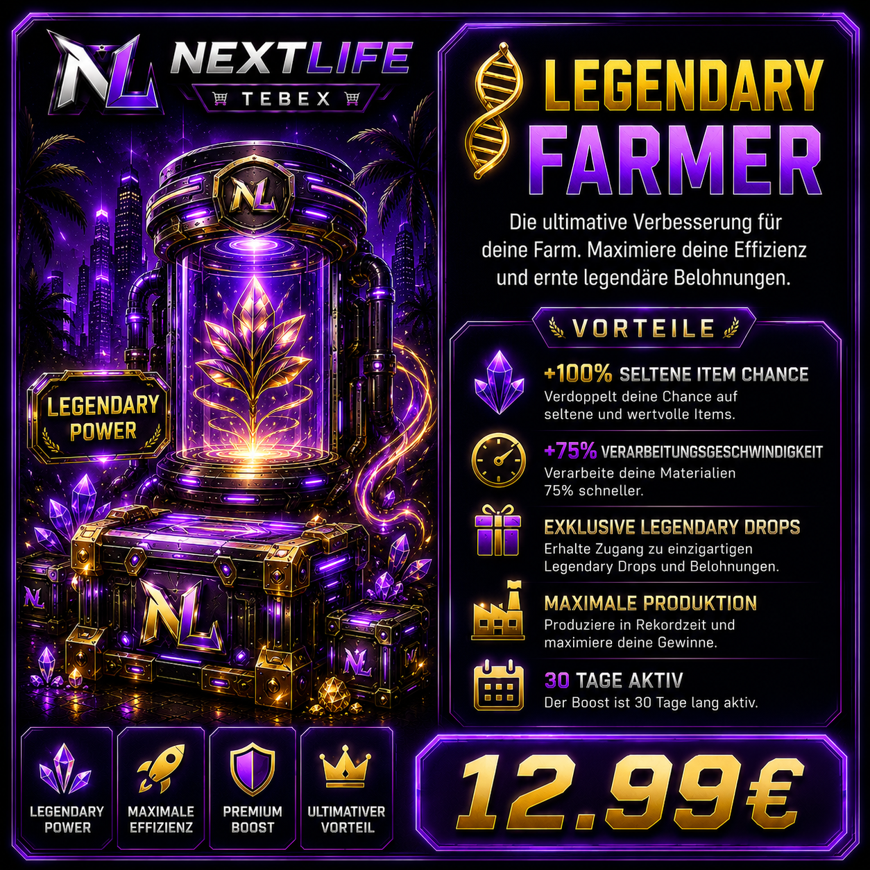 🧬 Legendary Farmer