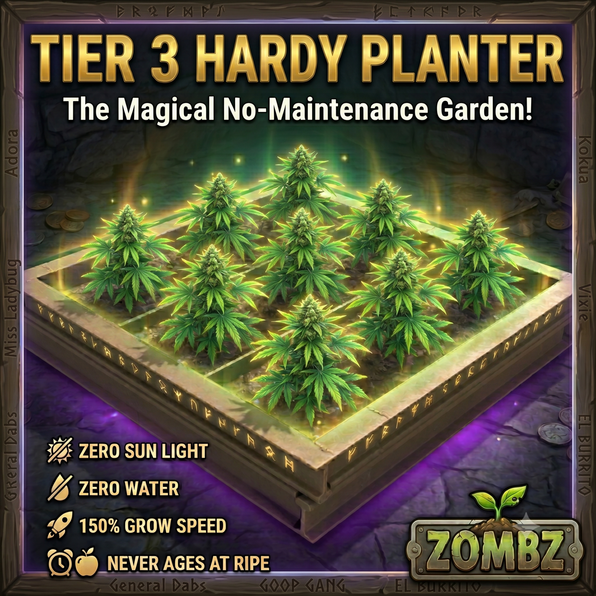Tier 3 Hardy Planter