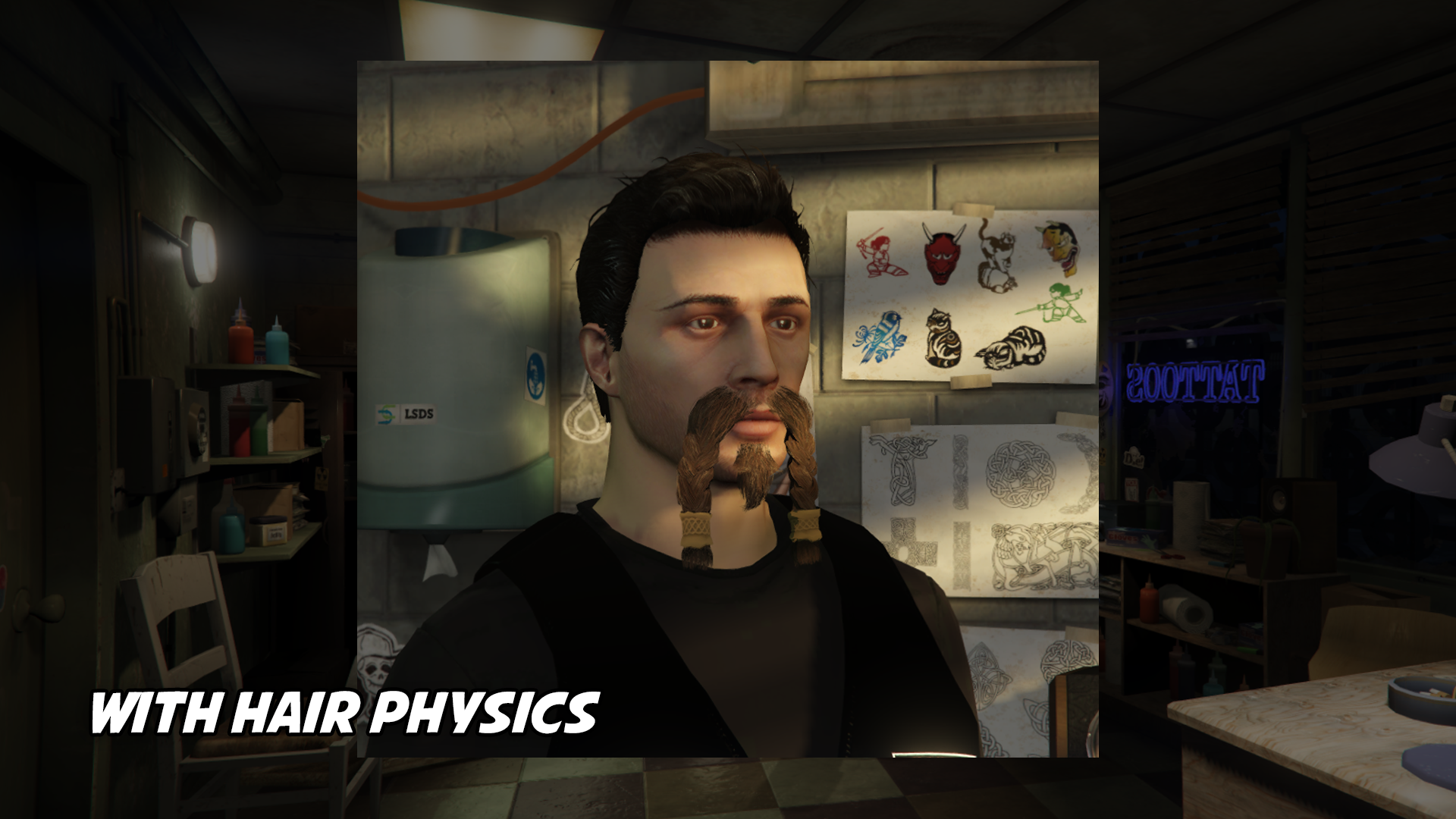 Moustache pack (+Physics)
