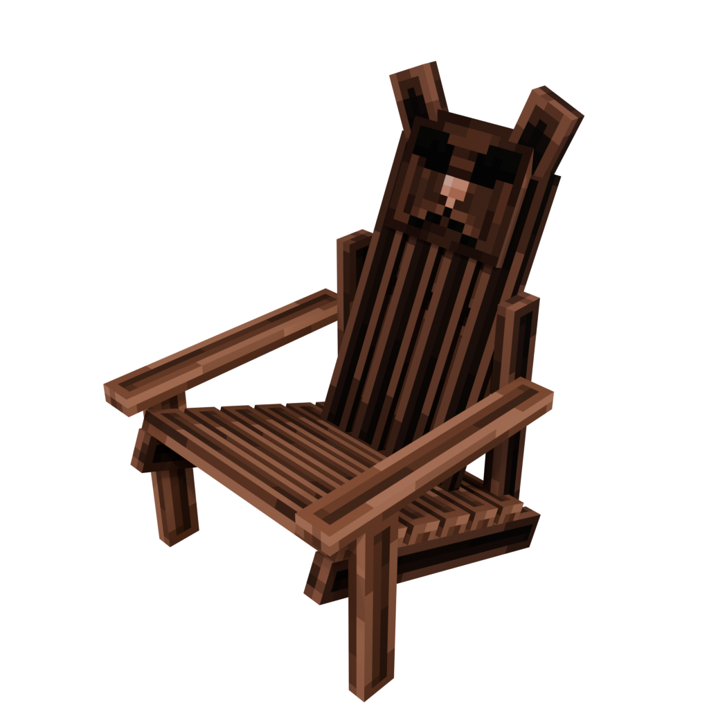 Cat Bench — cosmetic Furniture v1 item on the NovaVoid Cat Civilization Minecraft server