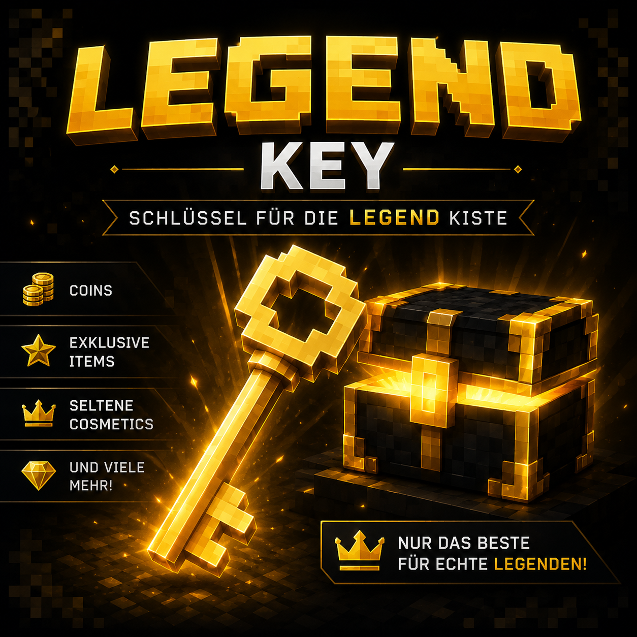 3 x Legend Keys