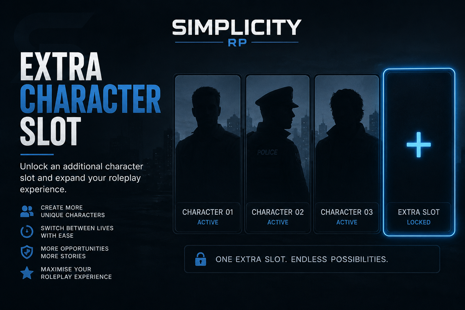 Extra Character Slot