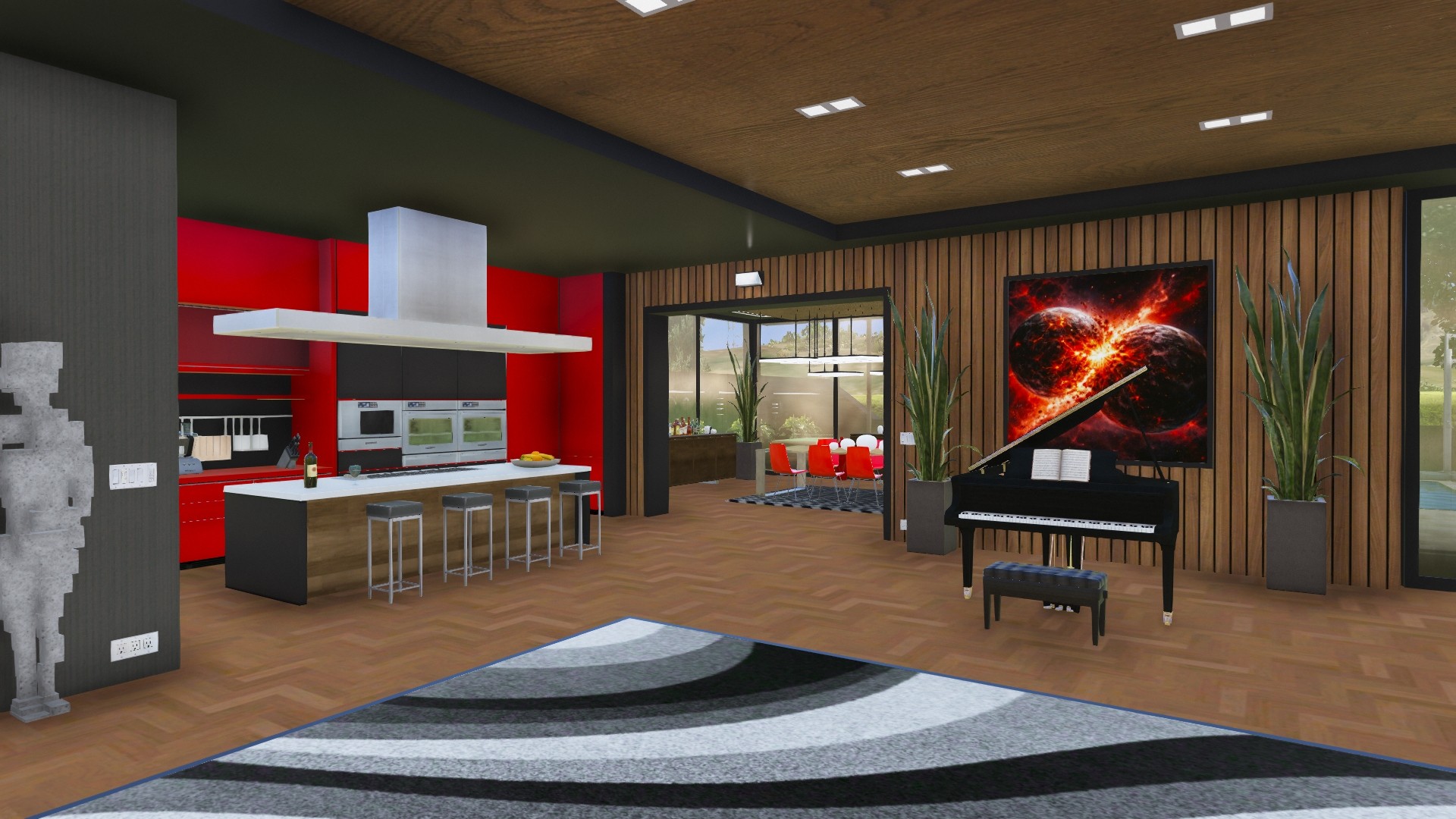 Small designer villa 4