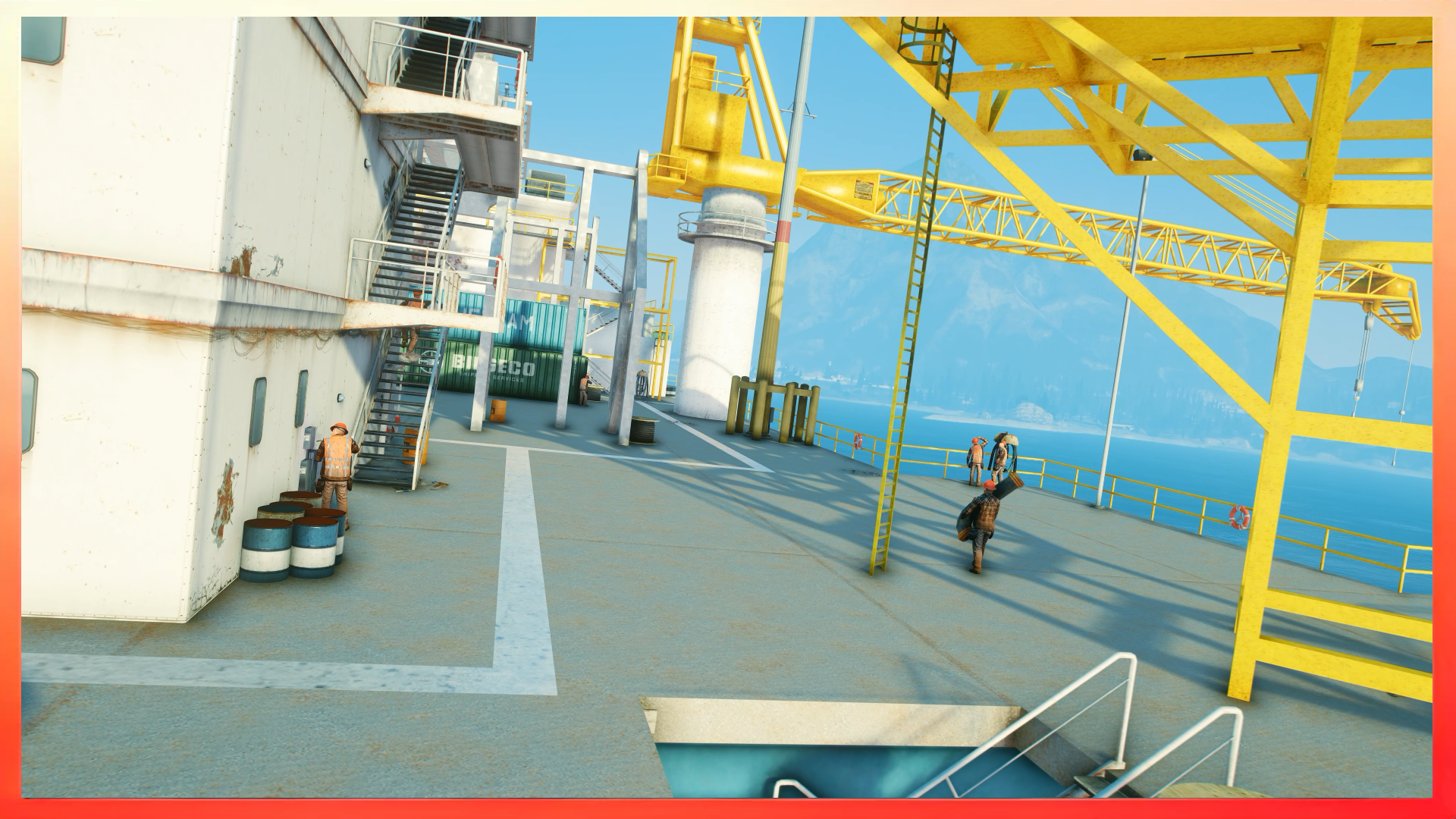 Offshore Oil Rig MLO | Industrial Complex
