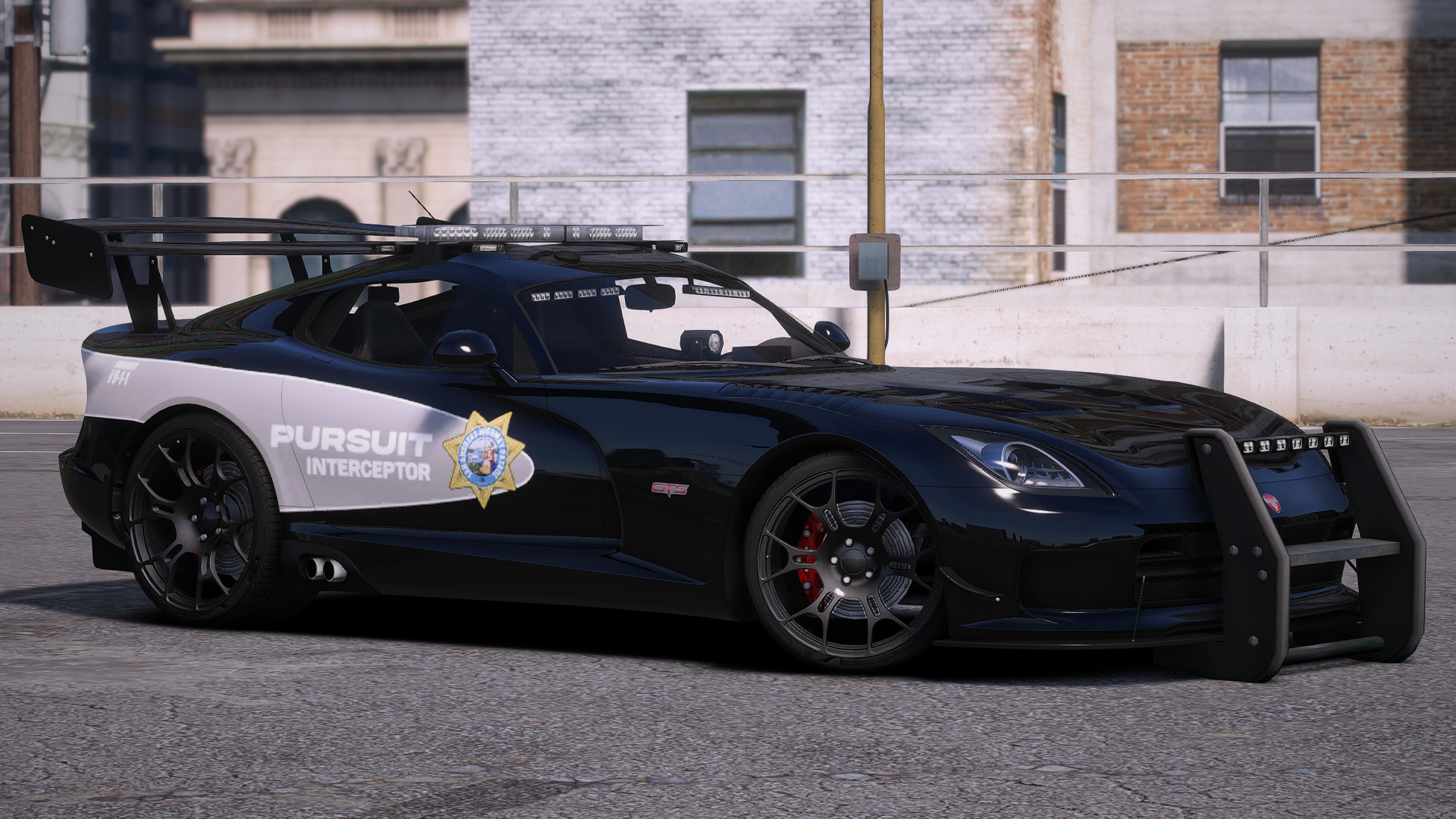 Police Bravado Banshee GTS