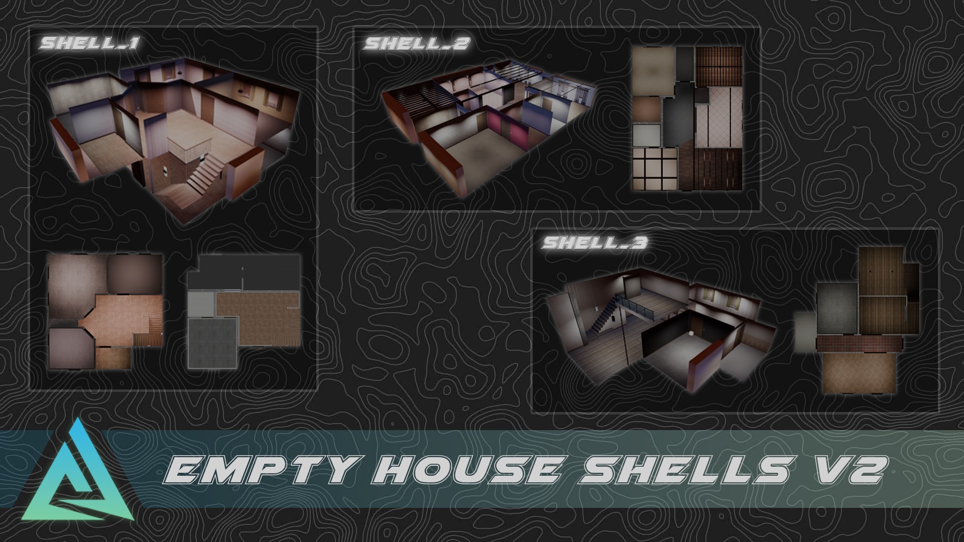 [Empty House Shell Pack 2.] mlo props