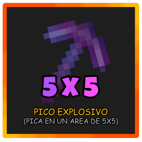 Pico Explosivo 5x5