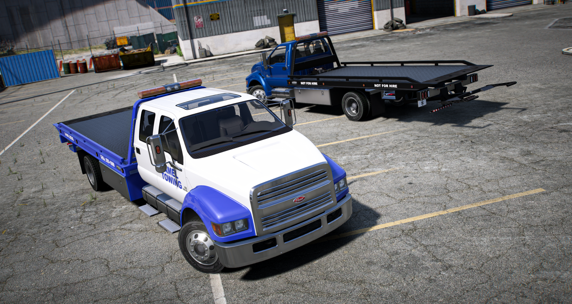 Vapid Yankee C105 Rollback Tow Trucks (2 Models)