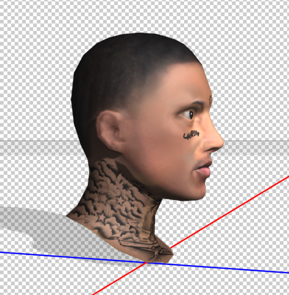 Yellowtape district lam face skin