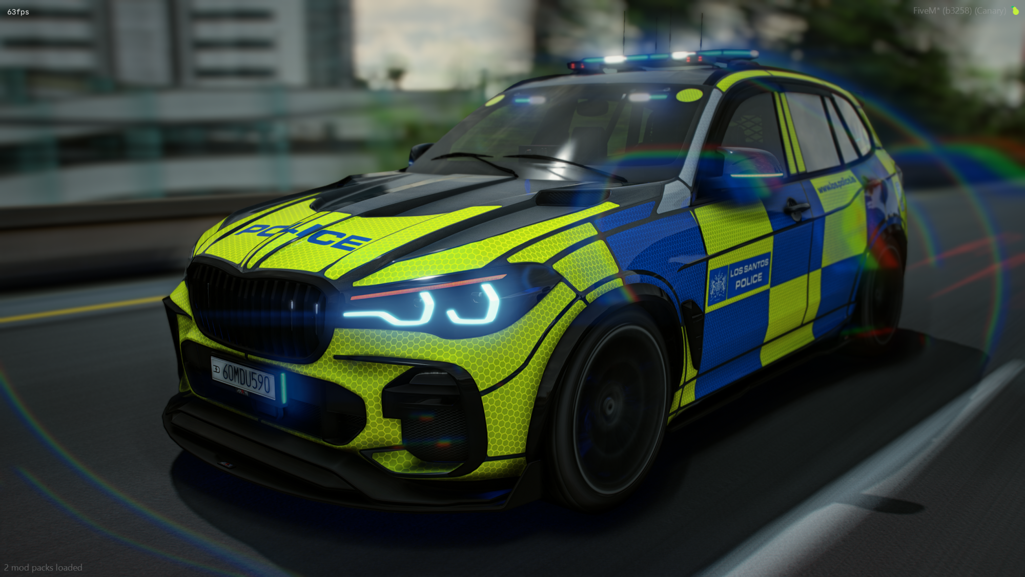 Ubermacht FX5R (UK) Police (Non -ELS)