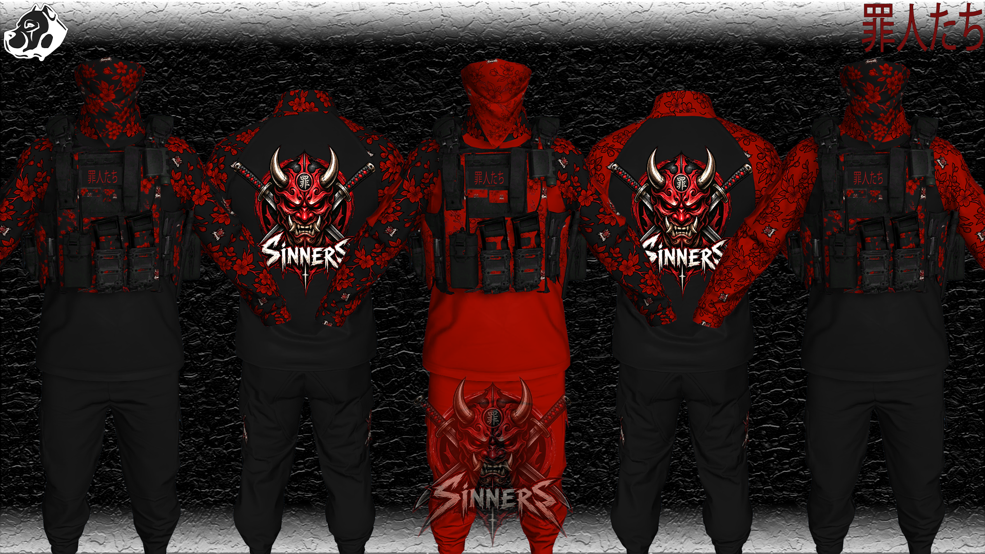 Sinners Strike Team Uniform | FiveM Gang Clothing