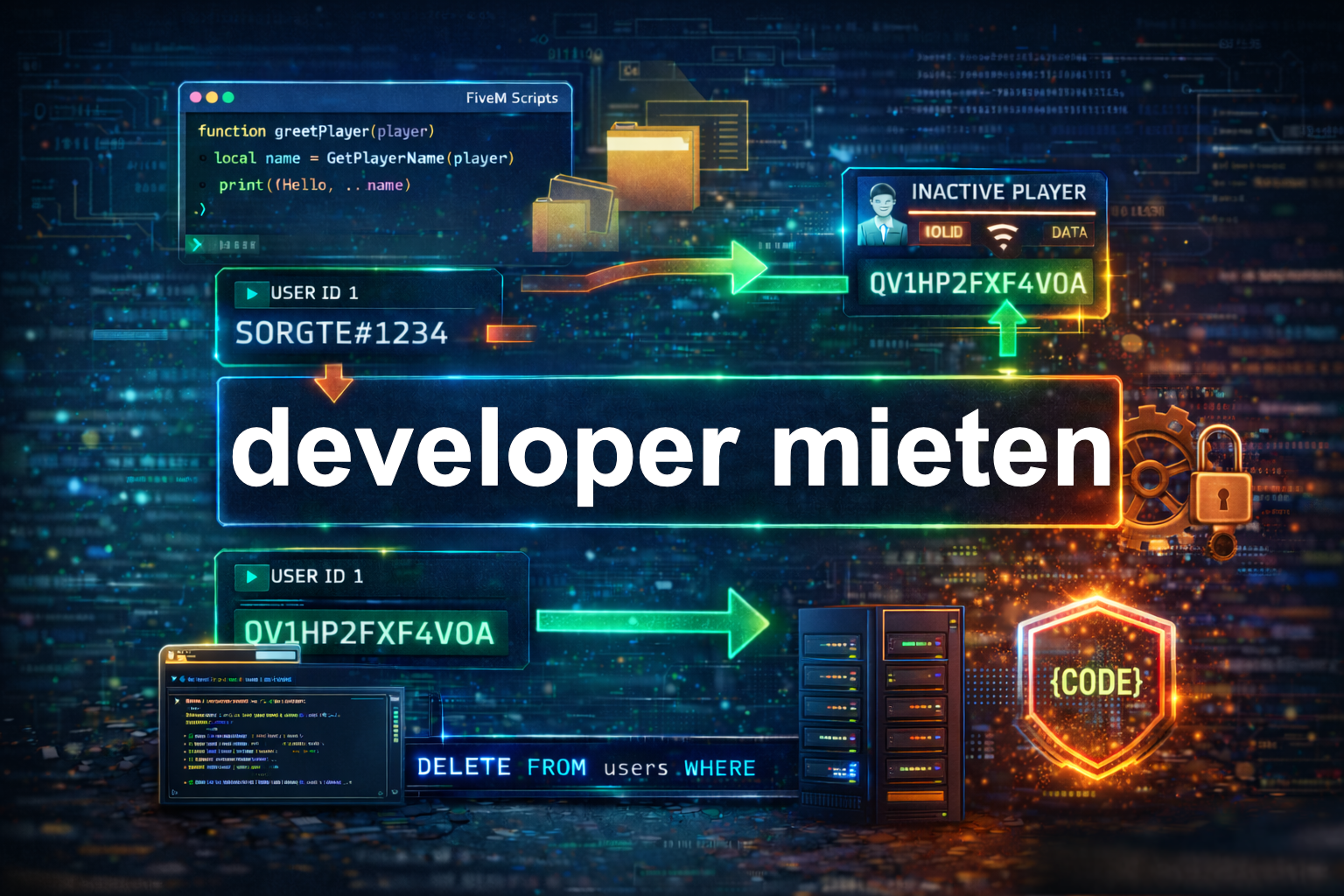 Developer mieten