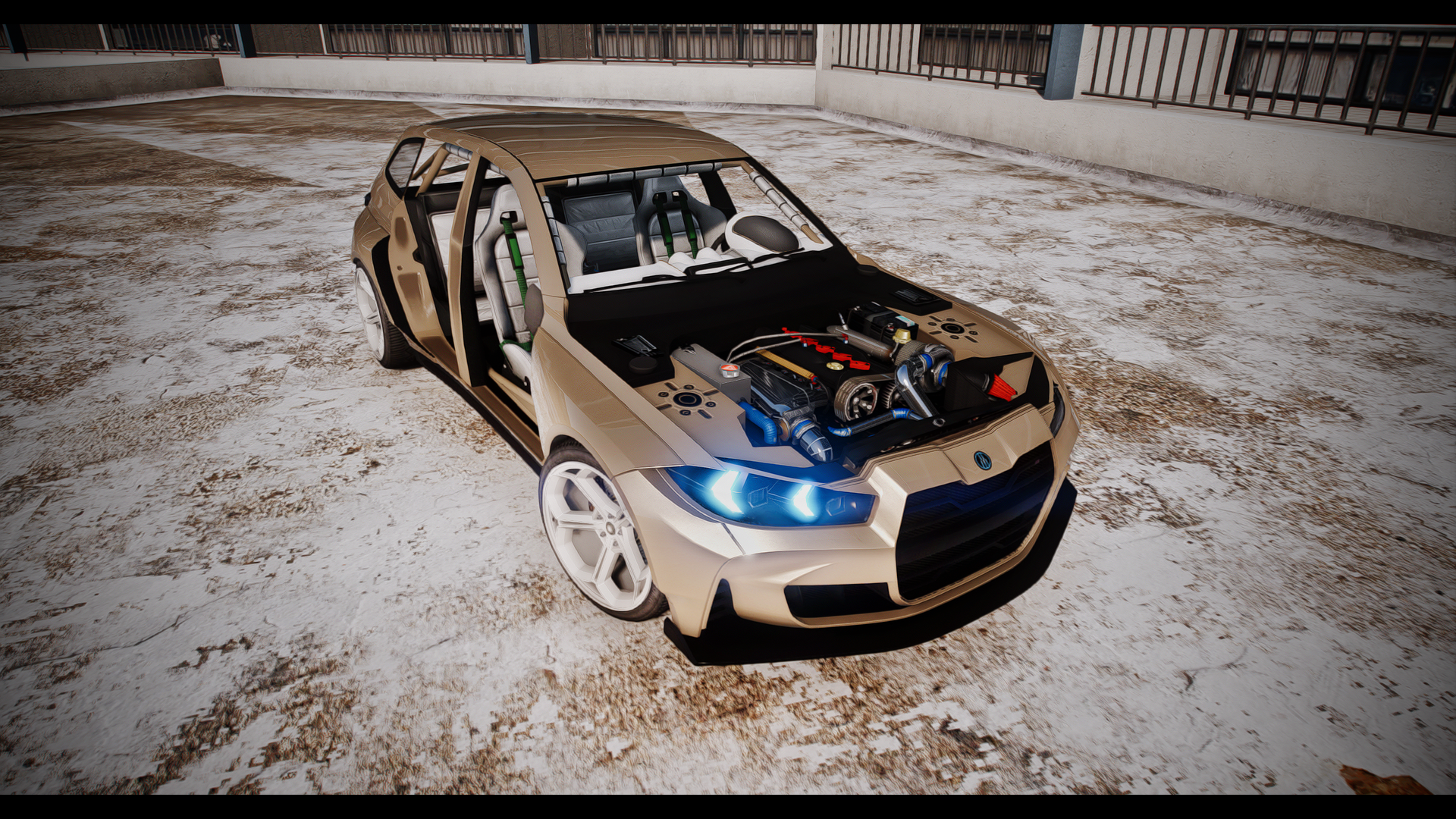 Ubermacht Sentinel GTW RAMPAGE Widebody
