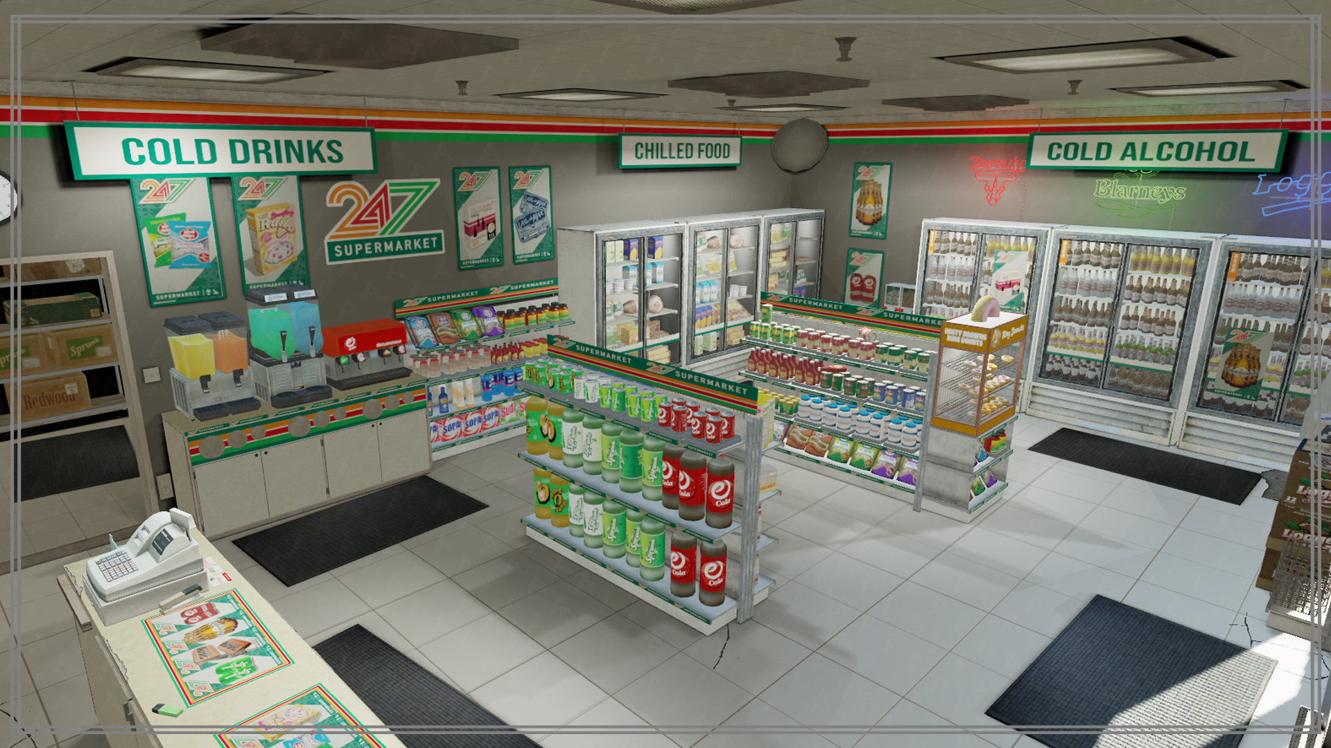 24/7 Shop Interior Redesign