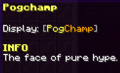 Pogchamp Tag